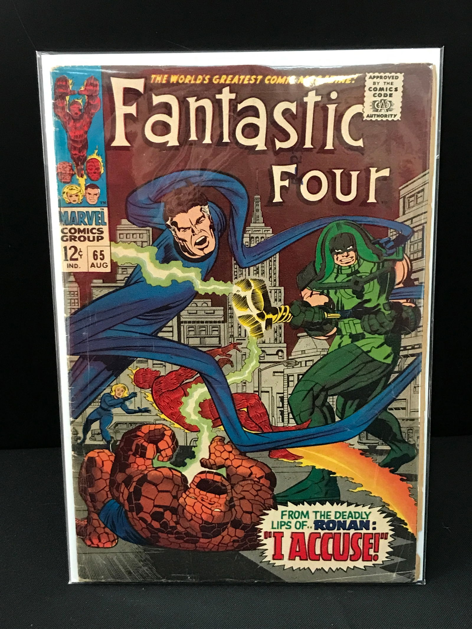 1FANTASTIC FOUR #65 - MARVEL COMICS (1 of 1)