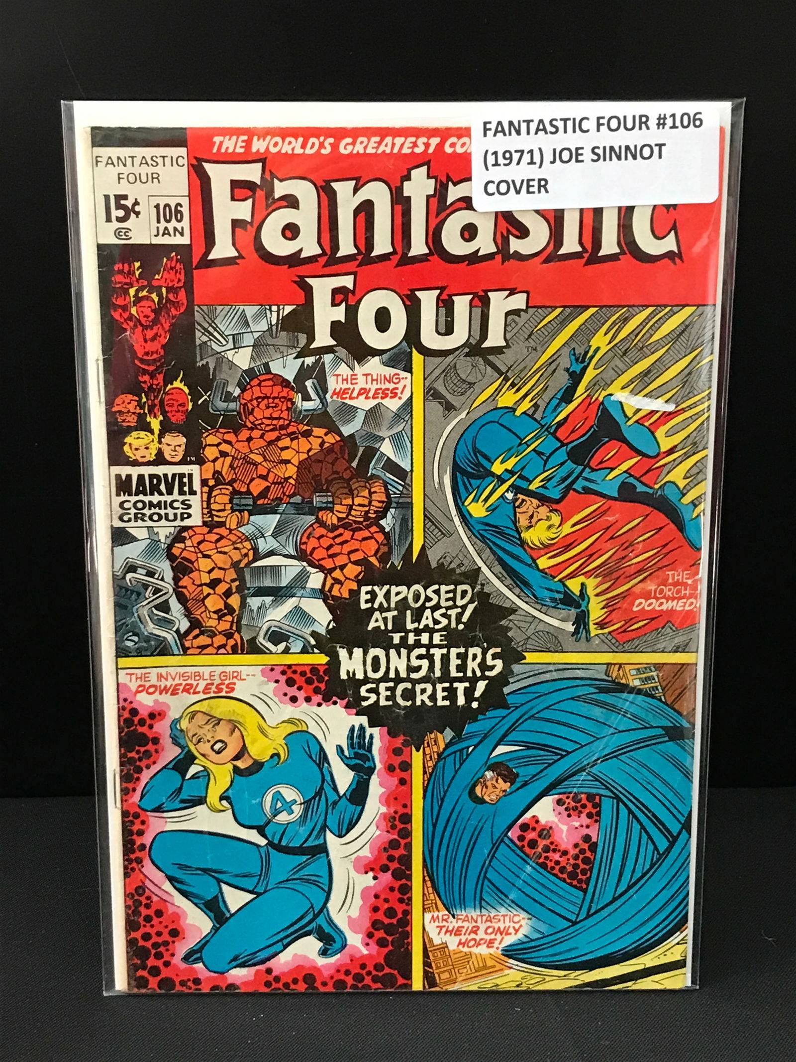 FANTASTIC FOUR #106 (1971) - MARVEL COMICS (1 of 1)