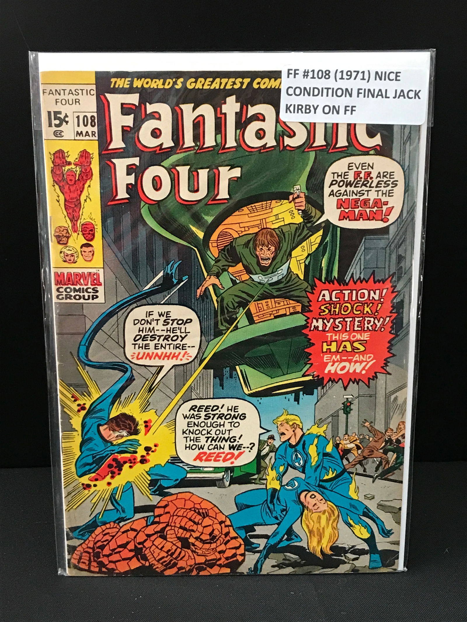 FANTASTIC FOUR #108 (1971) - MARVEL COMICS: Prices are in Canadian dollars