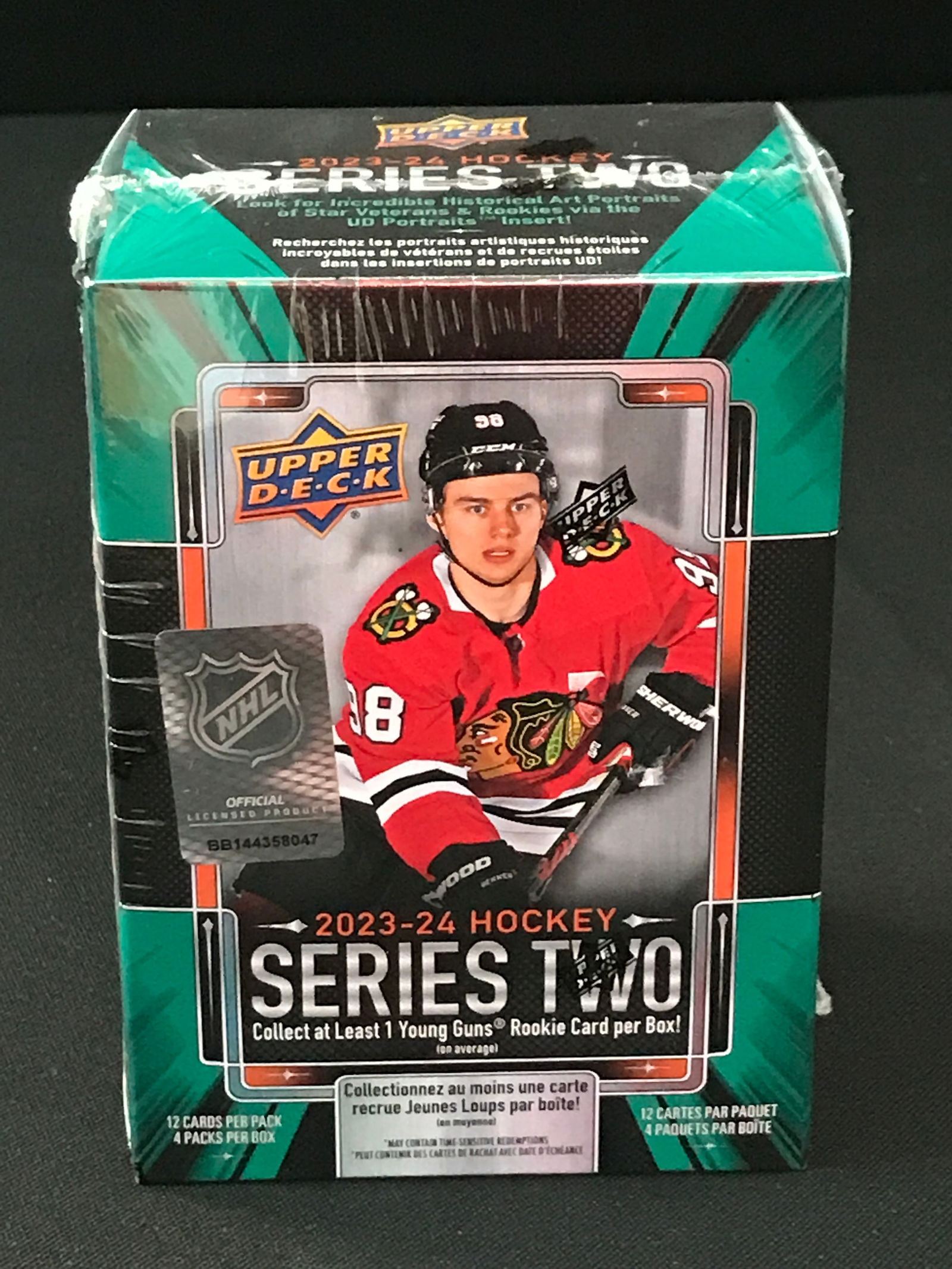 2023-24 UPPER DECK SERIES TWO SEALED TRADING CARD BOX (1 of 1)