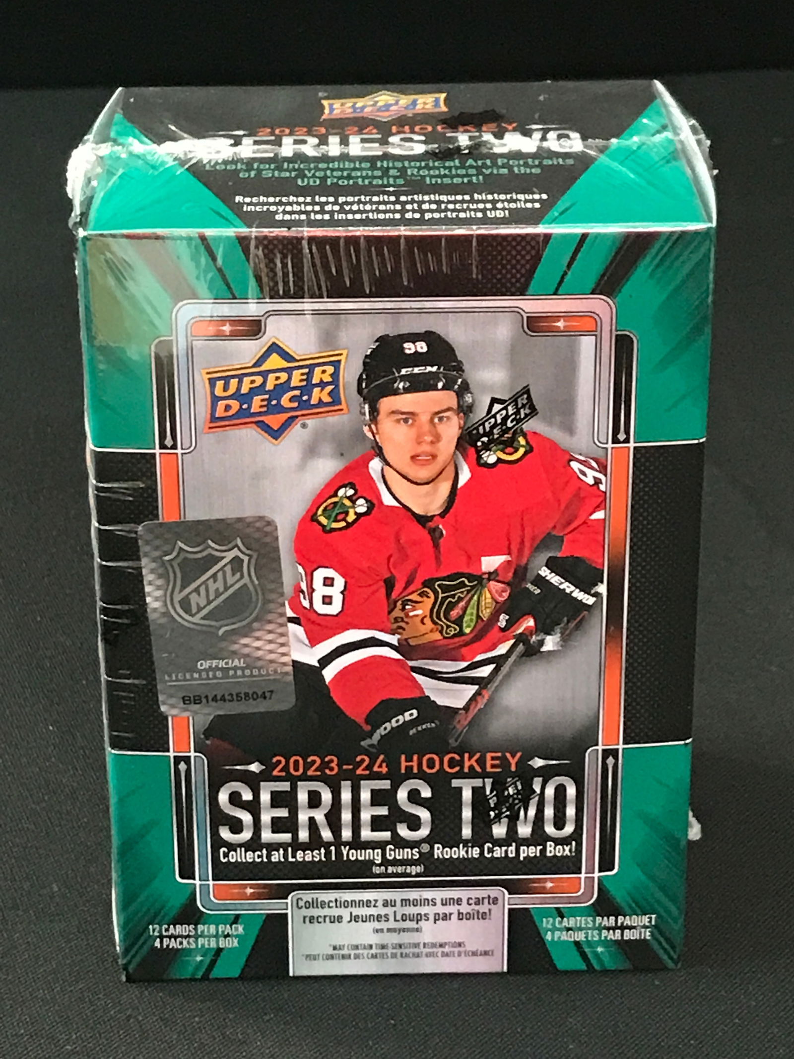 2023-24 UPPER DECK SERIES TWO SEALED TRADING CARD BOX (1 of 1)