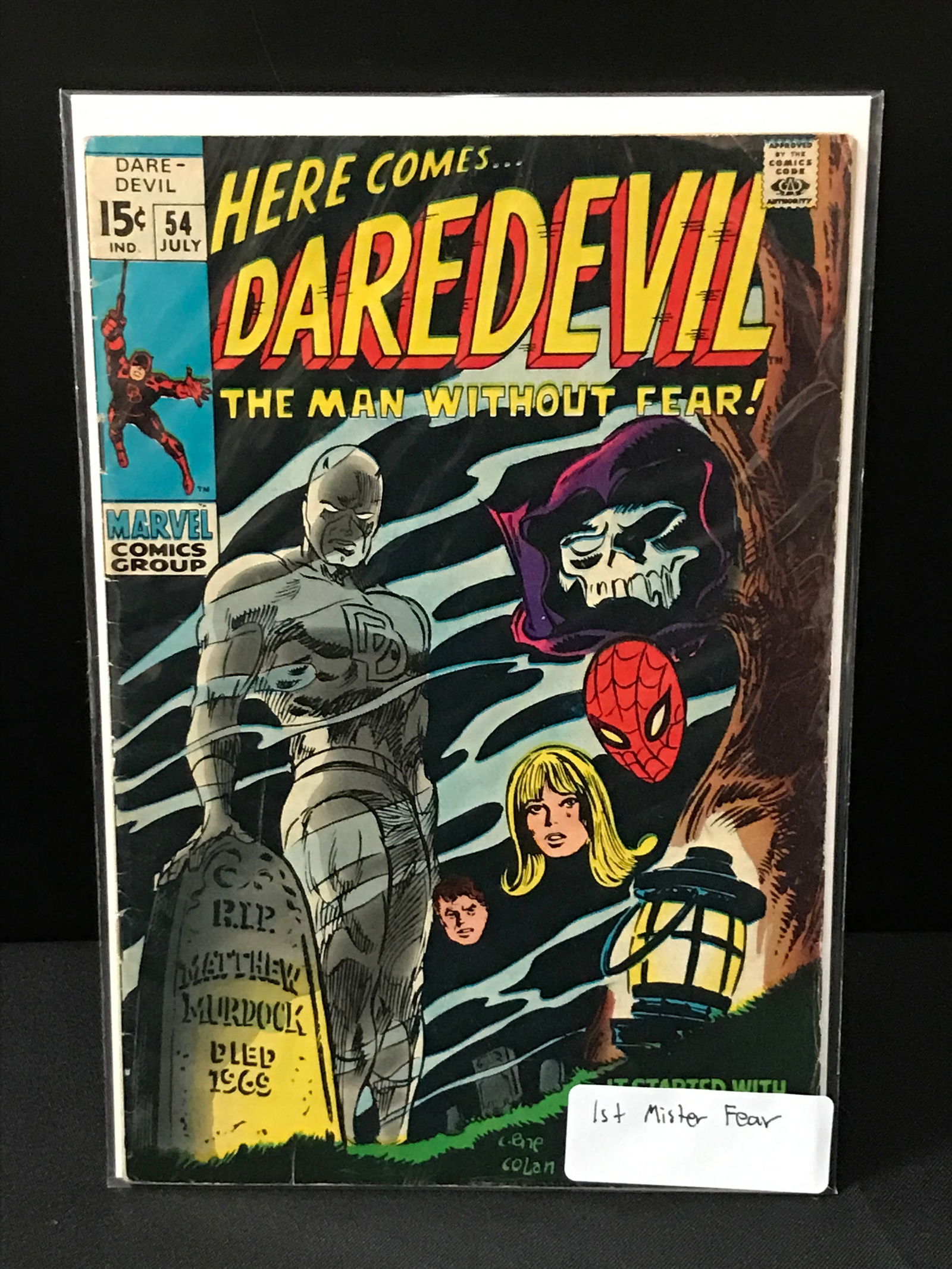 DAREDEVIL #54 1ST MISTER FEAR - MARVEL COMICS (1 of 1)