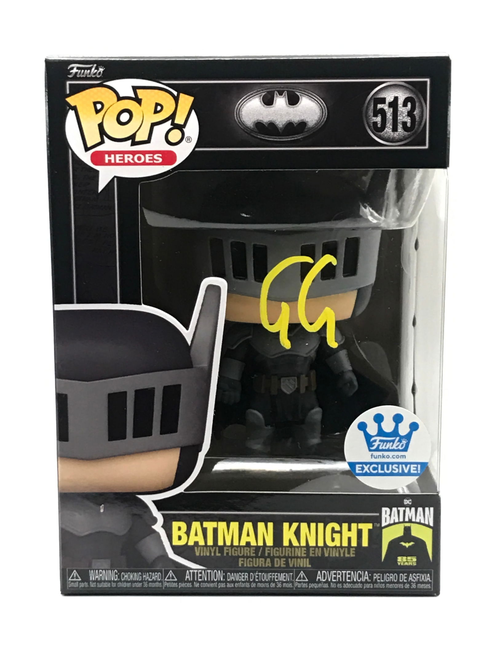 GEORGE CLOONEY SIGNED BATMAN FUNKO POP - KB COA (1 of 2)