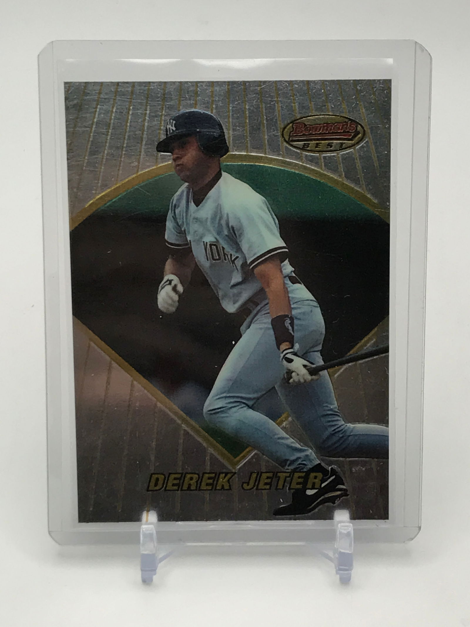 1996 BOWMAN'S BEST DEREK JETER TRADING CARD (1 of 2)