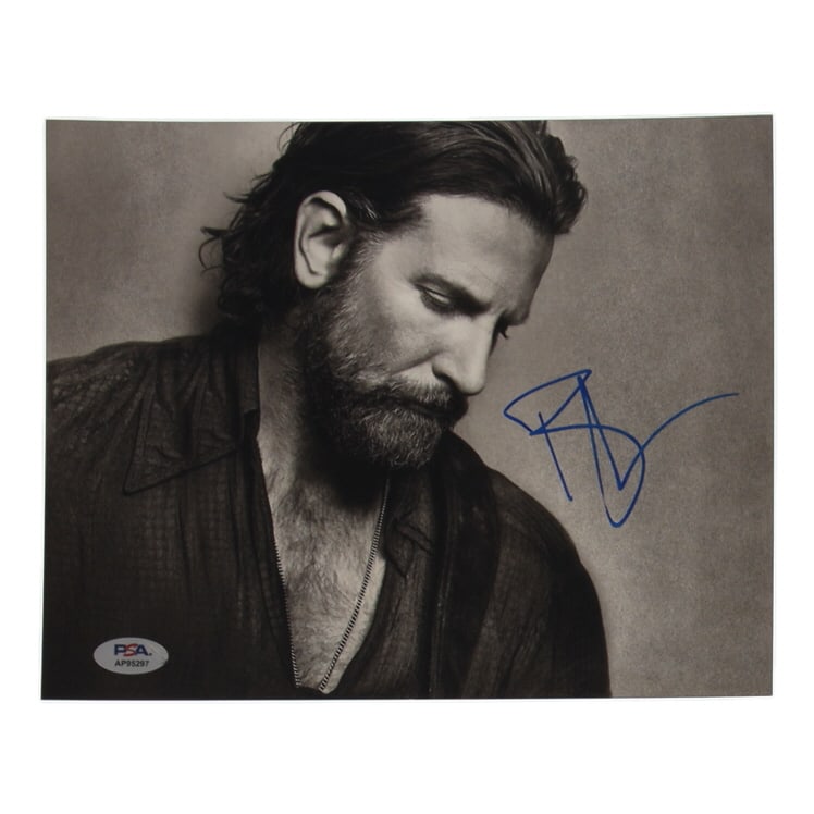 BRADLEY COOPER SIGNED A STAR IS BORN 8X10 - PSA COA (1 of 1)