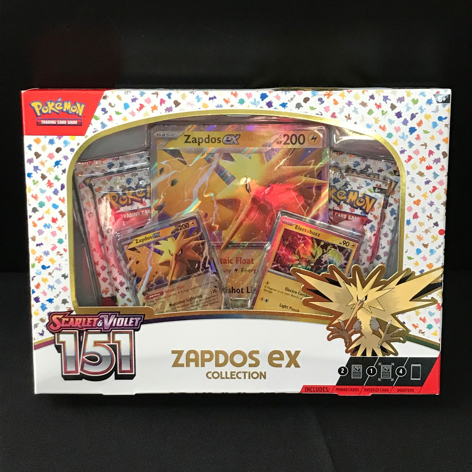 POKEMON TCG SCARLET & VIOLET ZAPDOS EX SEALED COLLECTION: Prices are in Canadian dollars