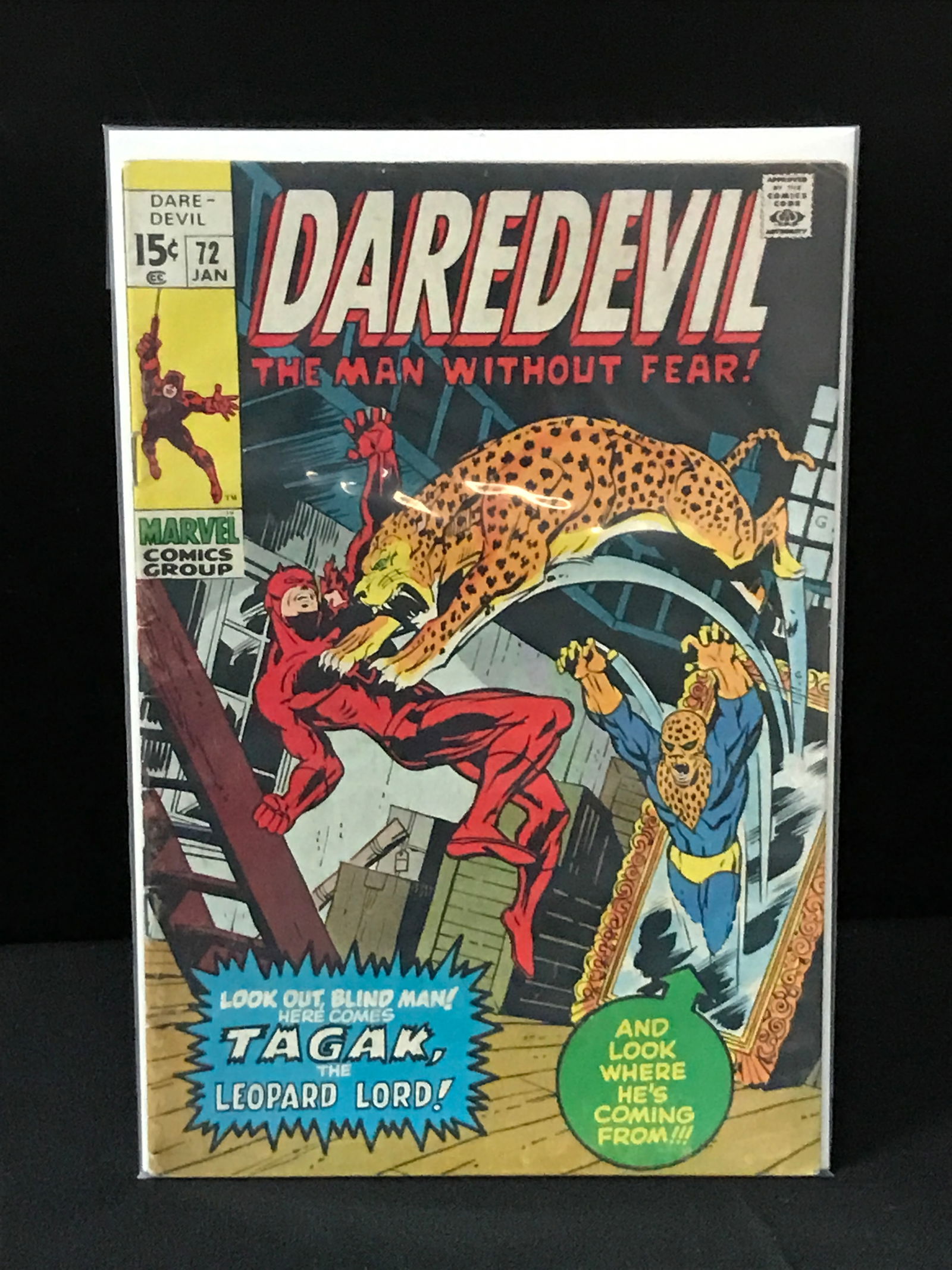 DAREDEVIL #72 - MARVEL COMICS (1 of 1)