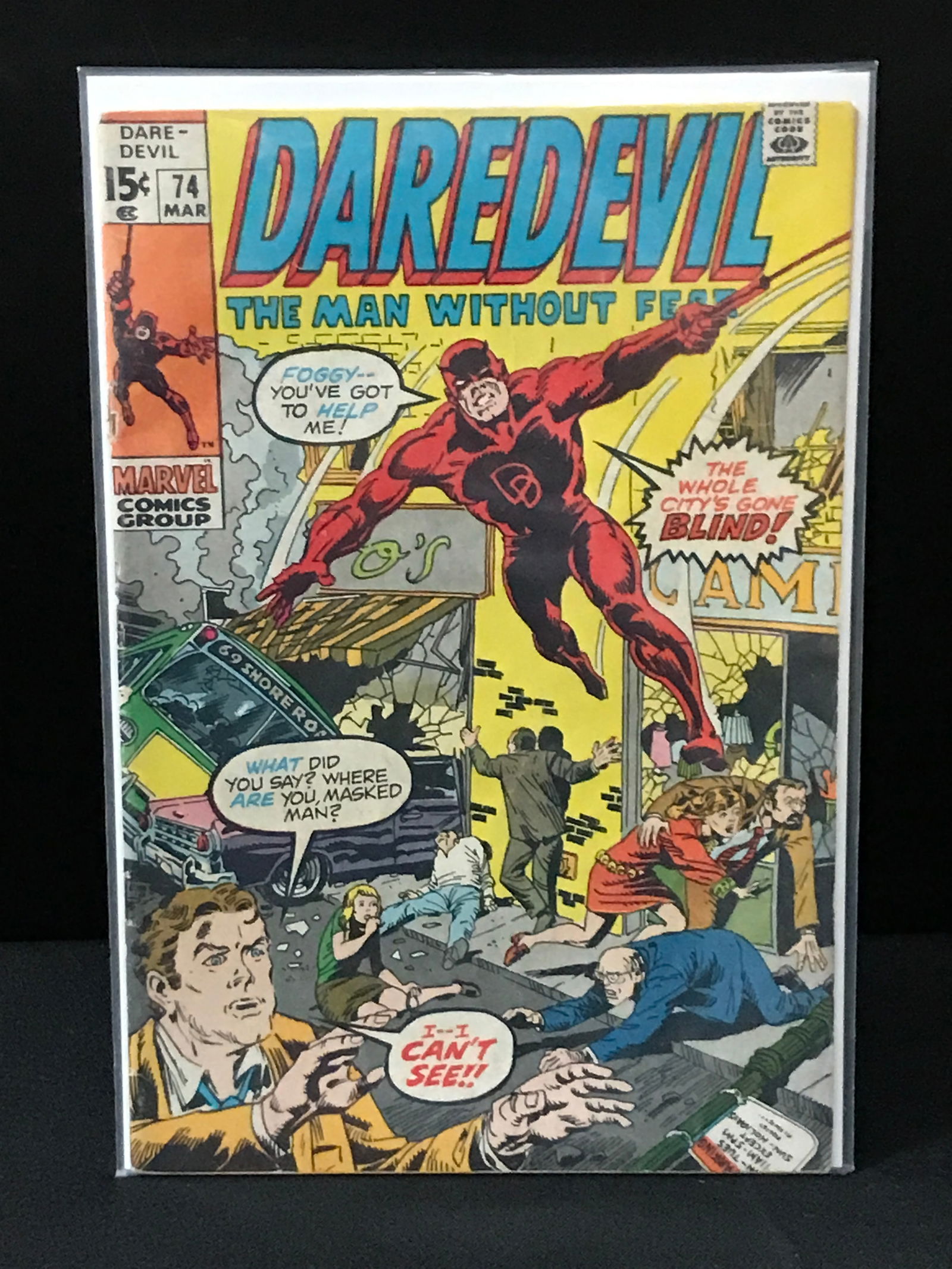 DAREDEVIL #74 - MARVEL COMICS (1 of 1)