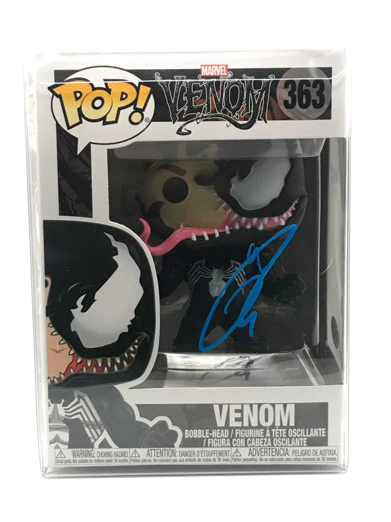 TOM HARDY SIGNED VENOM FUNKO POP - JSA COA: Prices are in Canadian dollars