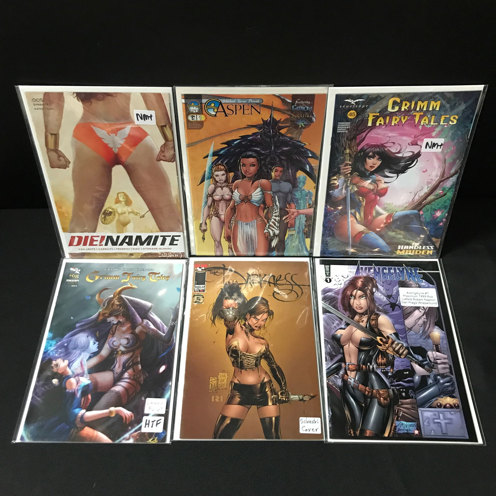 LOT OF 6 COMICS - VARIOUS TITLES AND PUBLISHERS (1 of 1)