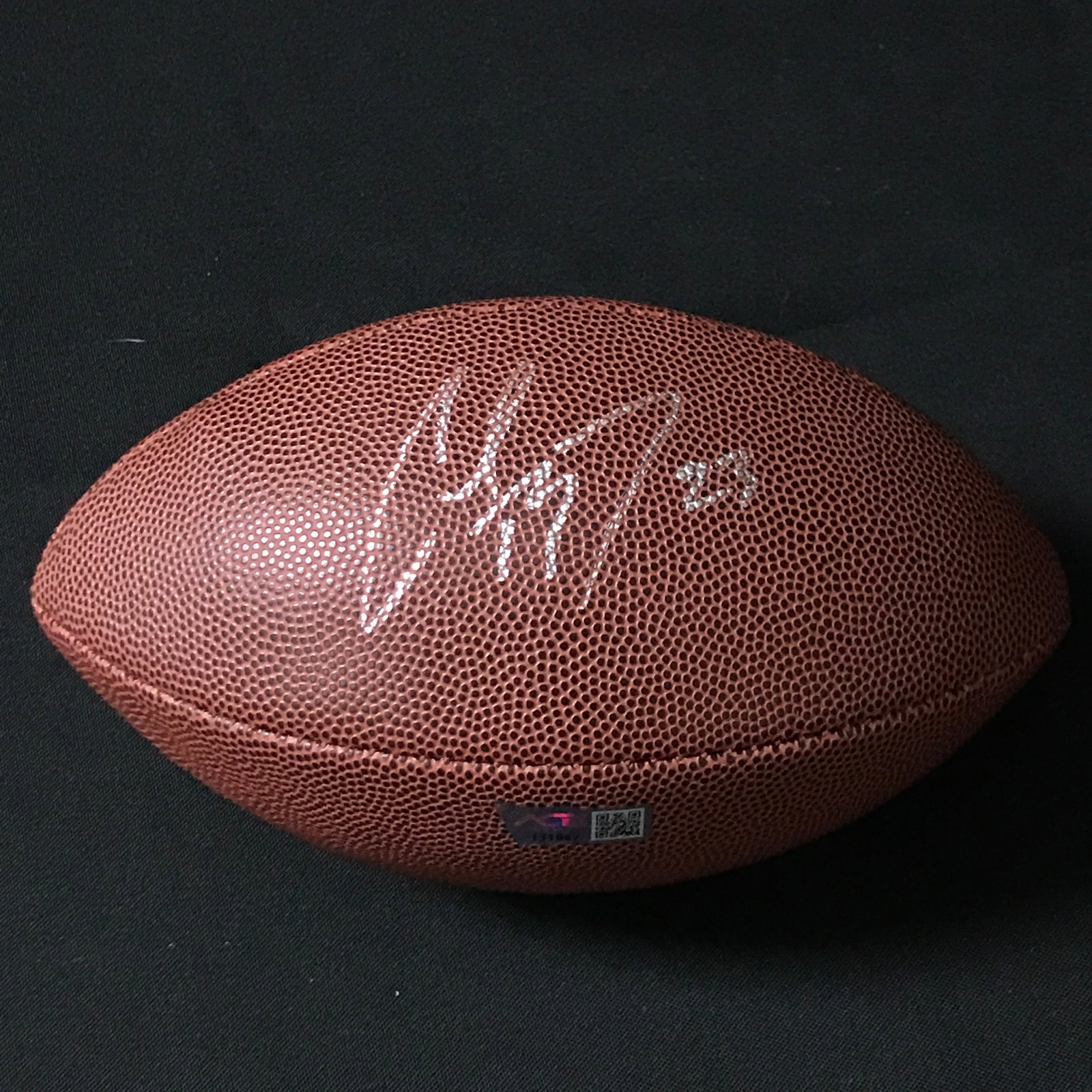 CHRISTIAN MCCAFFREY SIGNED FOOTBALL - ACE COA: Prices are in Canadian dollars