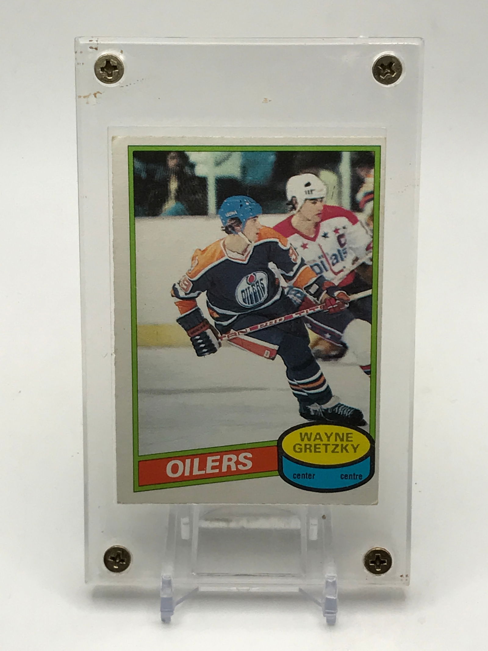 1980-81 O PEE CHEE WAYNE GRETZKY 2ND YEAR TRADING CARD (1 of 2)