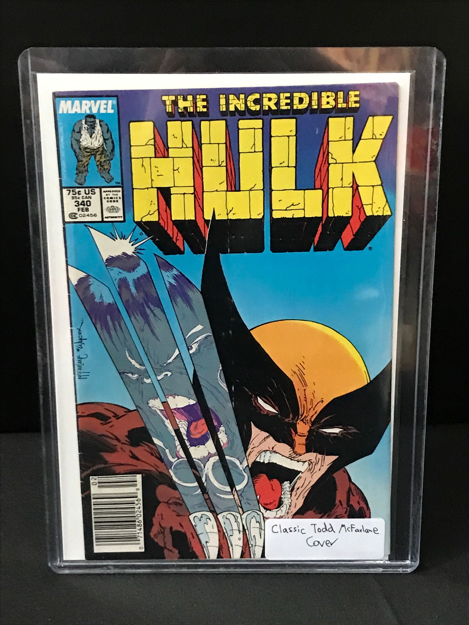 THE Incredible Hulk #340 - MARVEL COMICS (1 of 1)