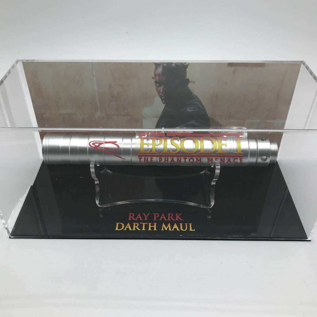 RAY PARK SIGNED LIGHTSABER HILT Star Wars PRESENTATION PIECE - WWOC COA: Prices are in Canadian dollars