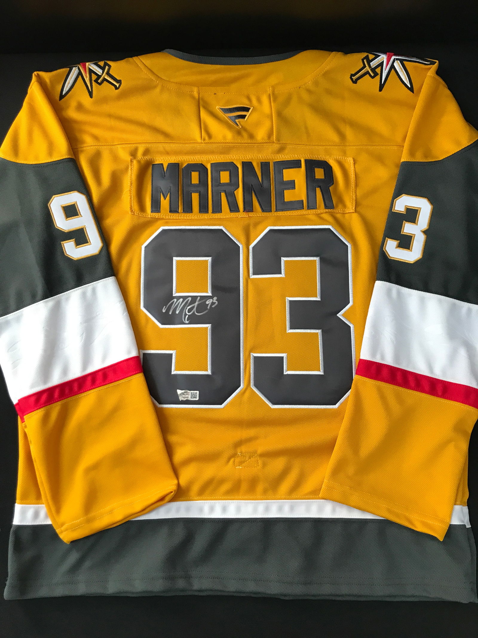 MITCH MARNER SIGNED Las Vegas KNIGHTS HOCKEY JERSEY - ACE COA: Prices are in Canadian dollars