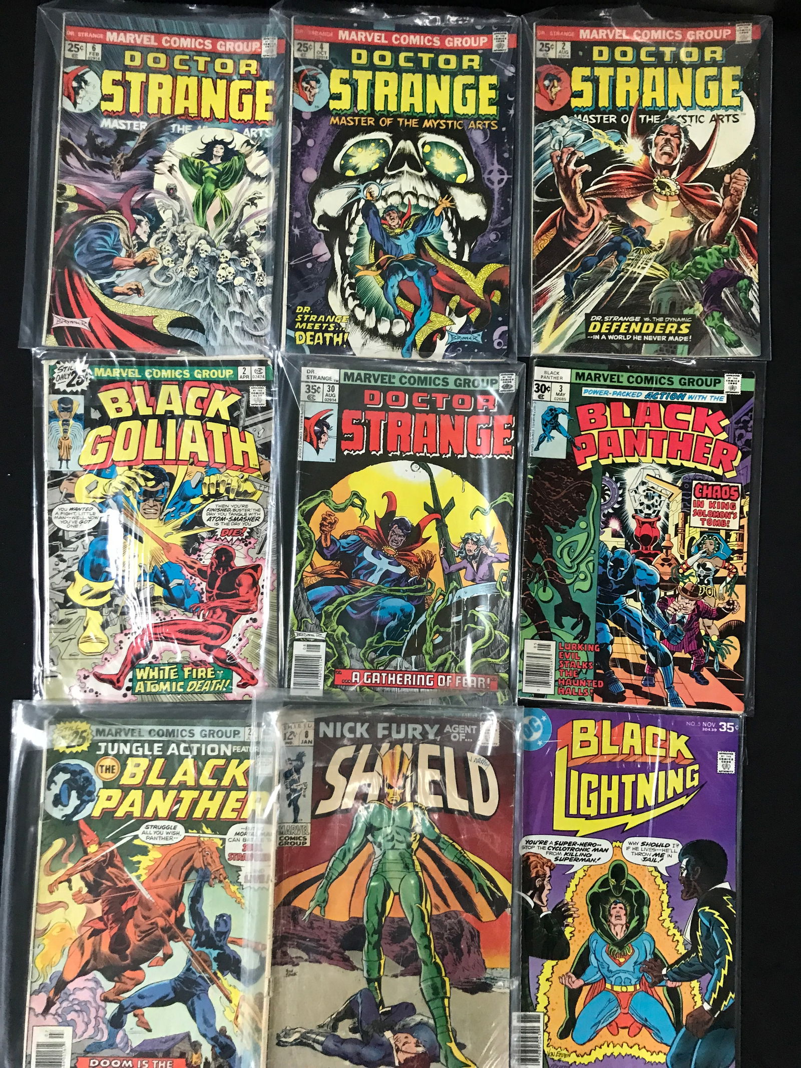 MARVEL COMICS DR. STRANGE COMIC BOOK LOT (1 of 1)