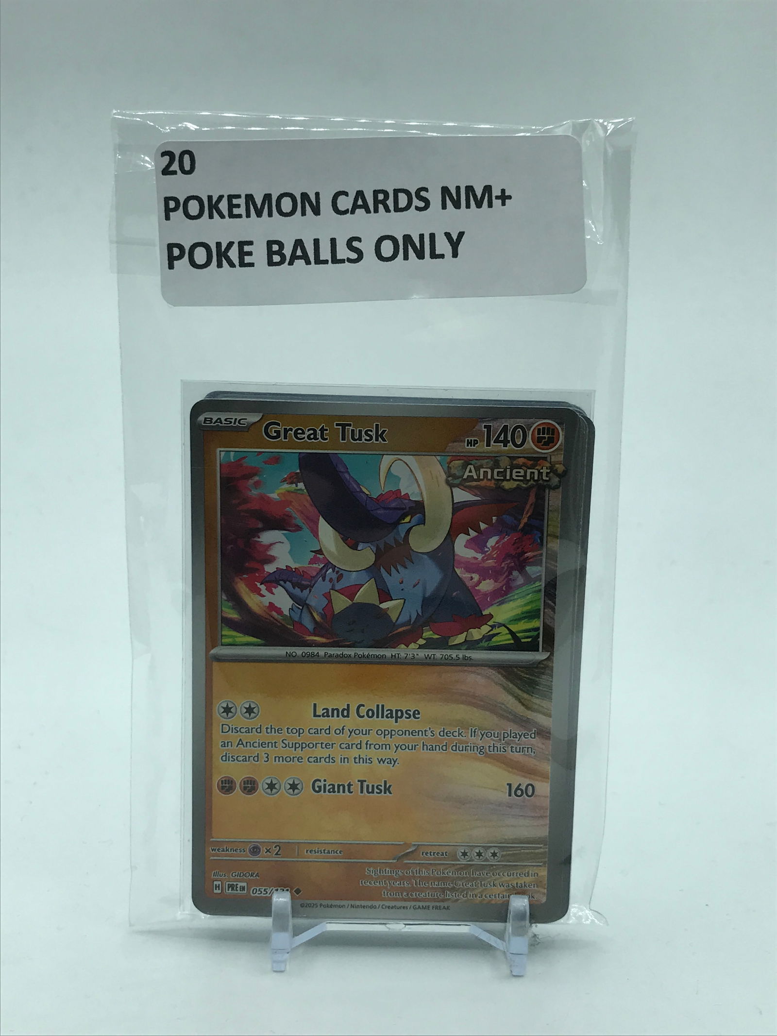 POKEMON TCG 20 TRADING CARDS NM+ POKEBALLS ONLY: Prices are in Canadian dollars