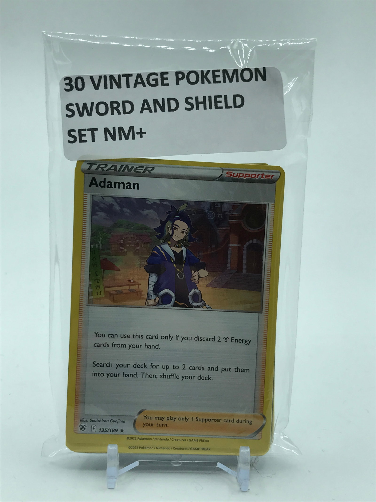 POKEMON TCG SWORD & SHIELD 3O CARD SET NM+: Prices are in Canadian dollars