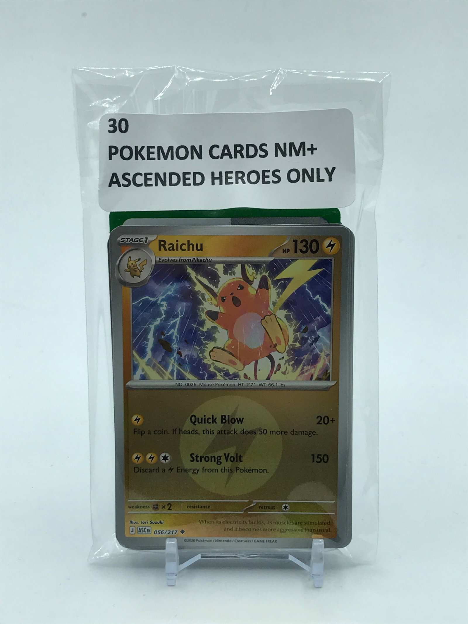 POKEMON TCG 30 ASCENDED HEROES TRADING CARDS NM+: Prices are in Canadian dollars