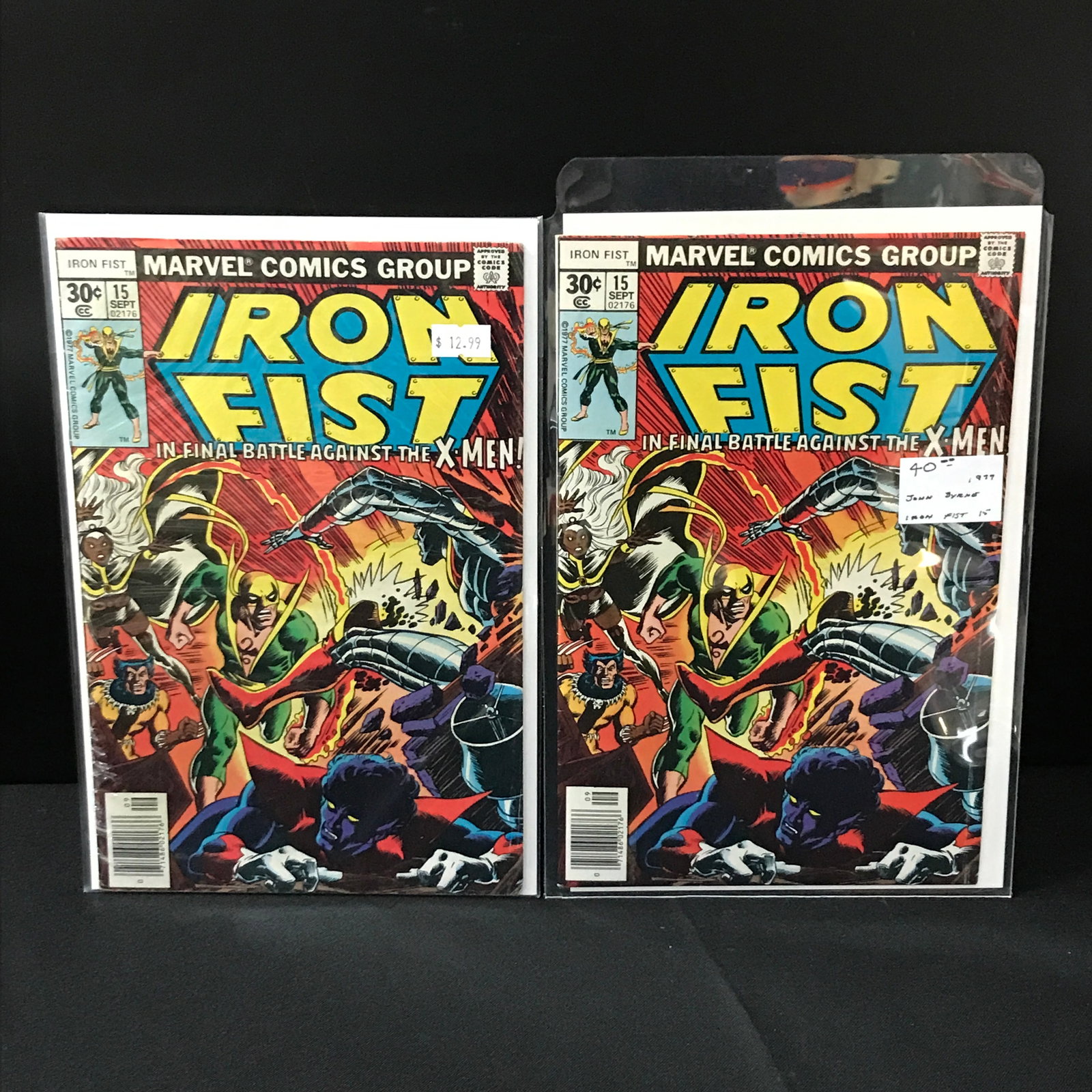 LOT OF 2 IRON FIST #15 COMICS - MARVEL COMICS (1 of 1)