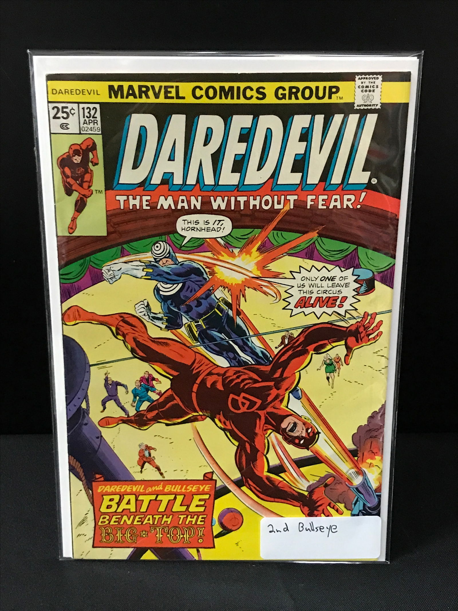 DAREDEVIL #132 2ND BULLSEYE - MARVEL COMICS (1 of 1)