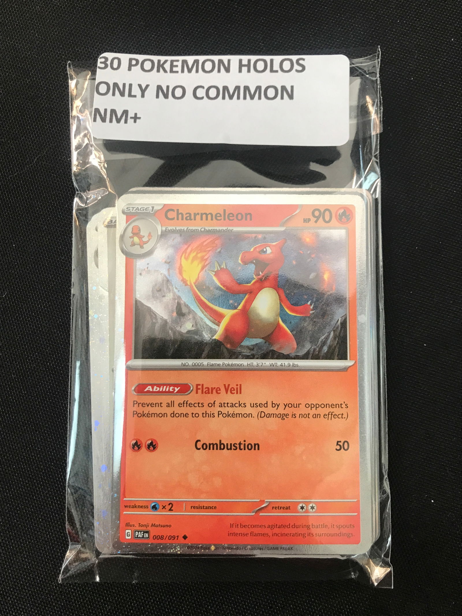 LOT OF POKEMON TCG 30 POKEMON HOLOS NO COMMONS (1 of 1)