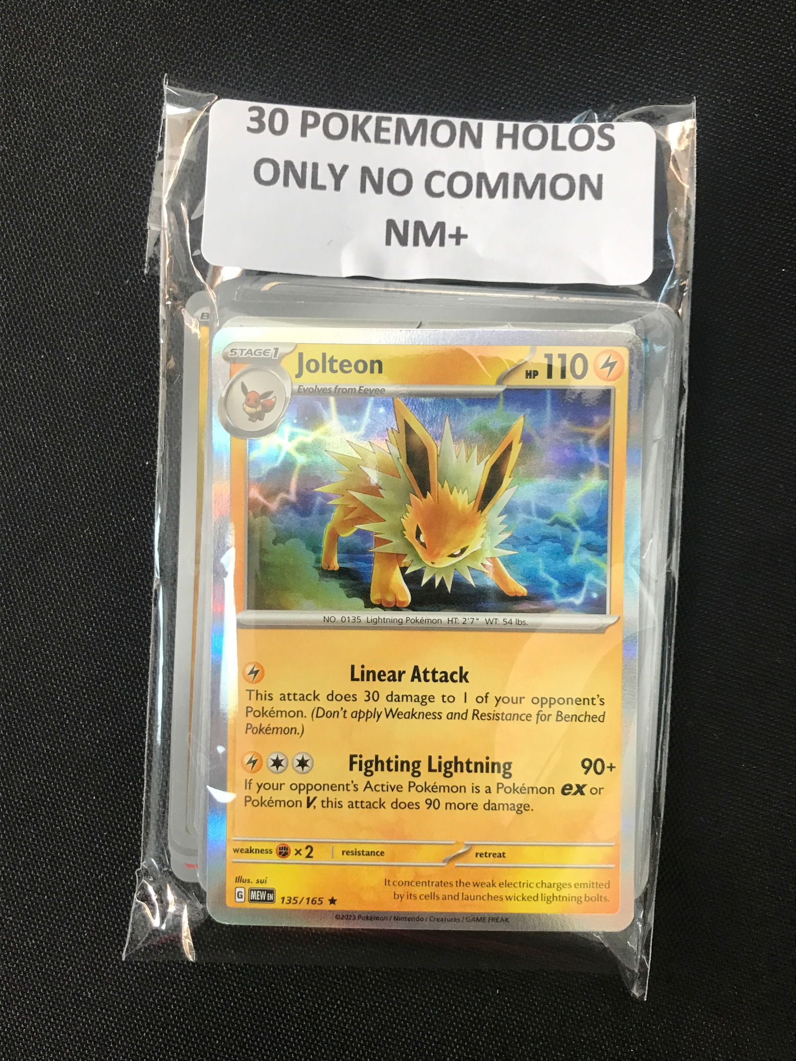 LOT OF POKEMON TCG 30 POKEMON HOLOS NO COMMONS (1 of 1)