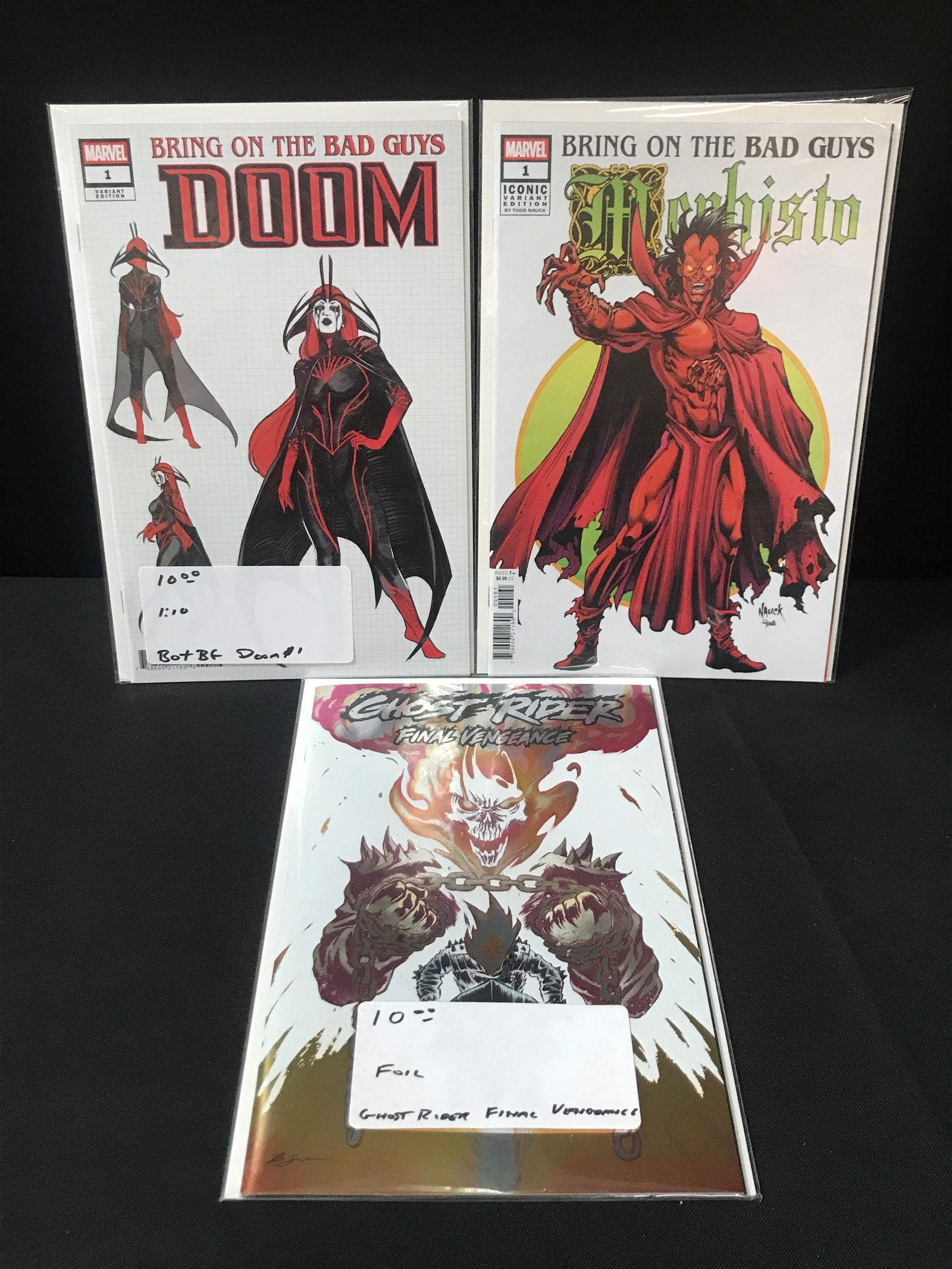 LOT OF 3 DC COMICS (1 of 1)