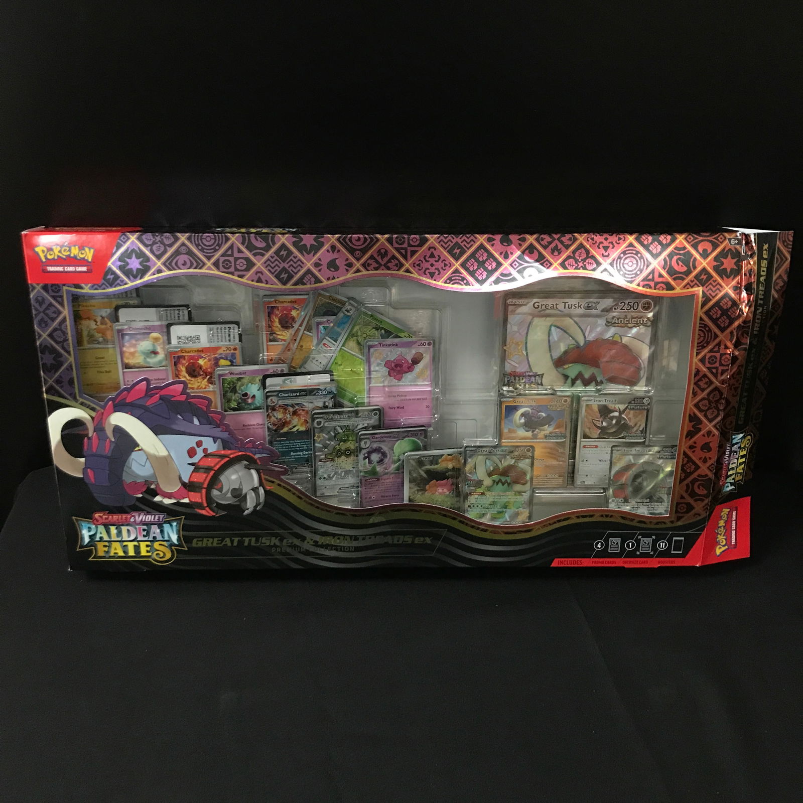 POKEMON TCG SCARLET & VIOLET PALDEAN FATES GREAT TUSK EX BOX - BULK: Prices are in Canadian dollars
