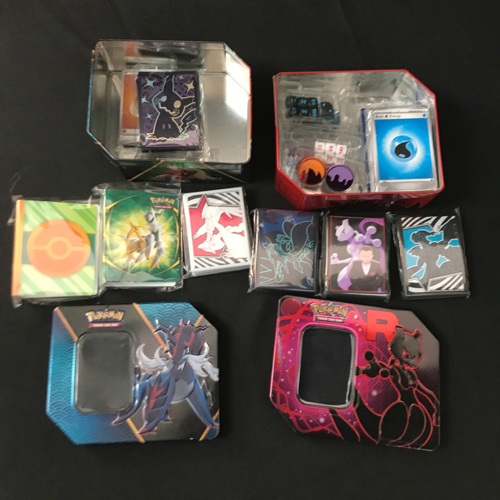 LOT OF 2 POKEMON. TCG TINS - BULK: Prices are in Canadian dollars