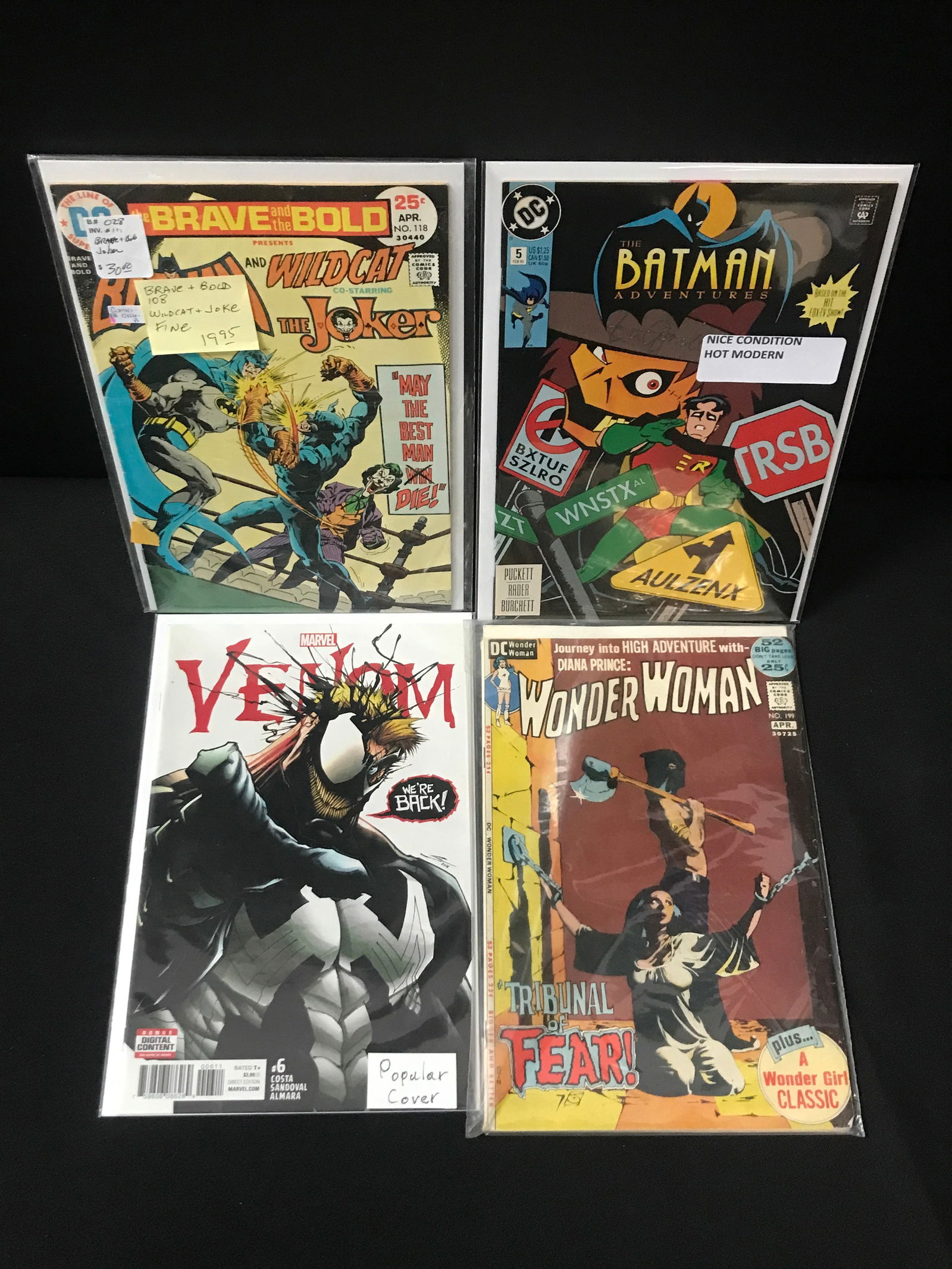 LOT OF 4 COMICS VARIOUS TITLES AND PUBLISHERS (1 of 1)