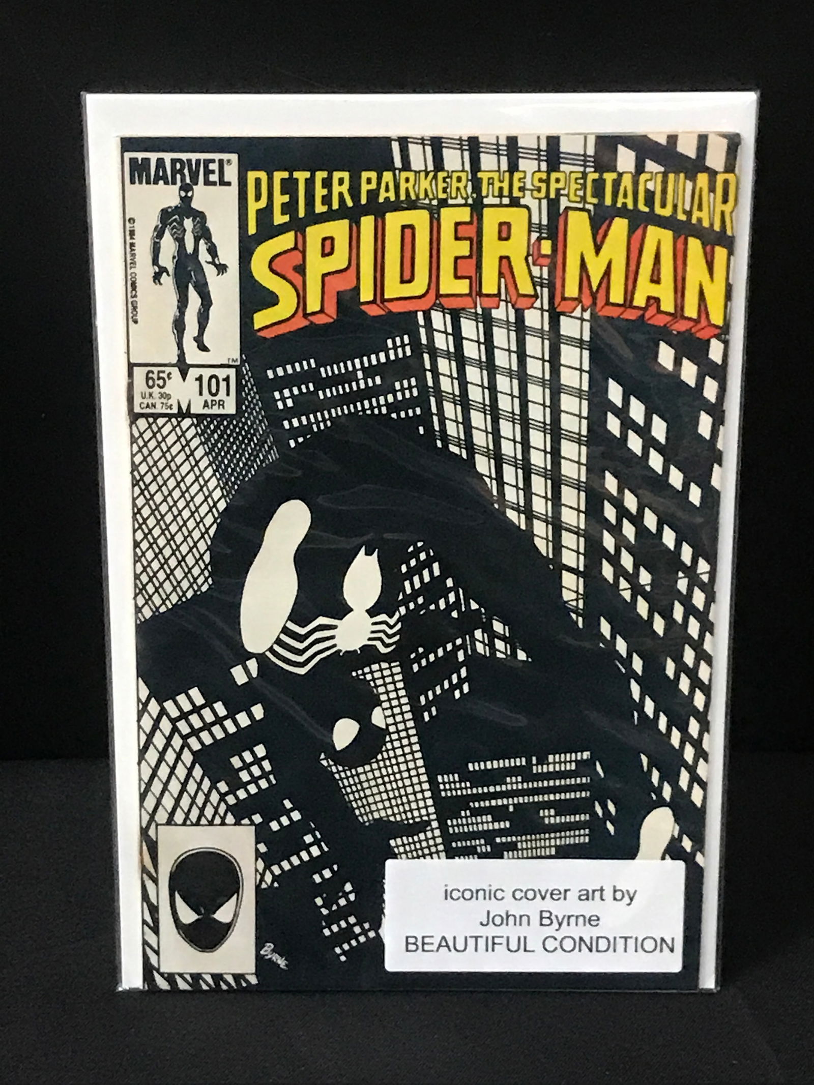 PETER PARKER THE SPECTACULAR SPIDERMAN #101 - MARVEL COMICS (1 of 1)