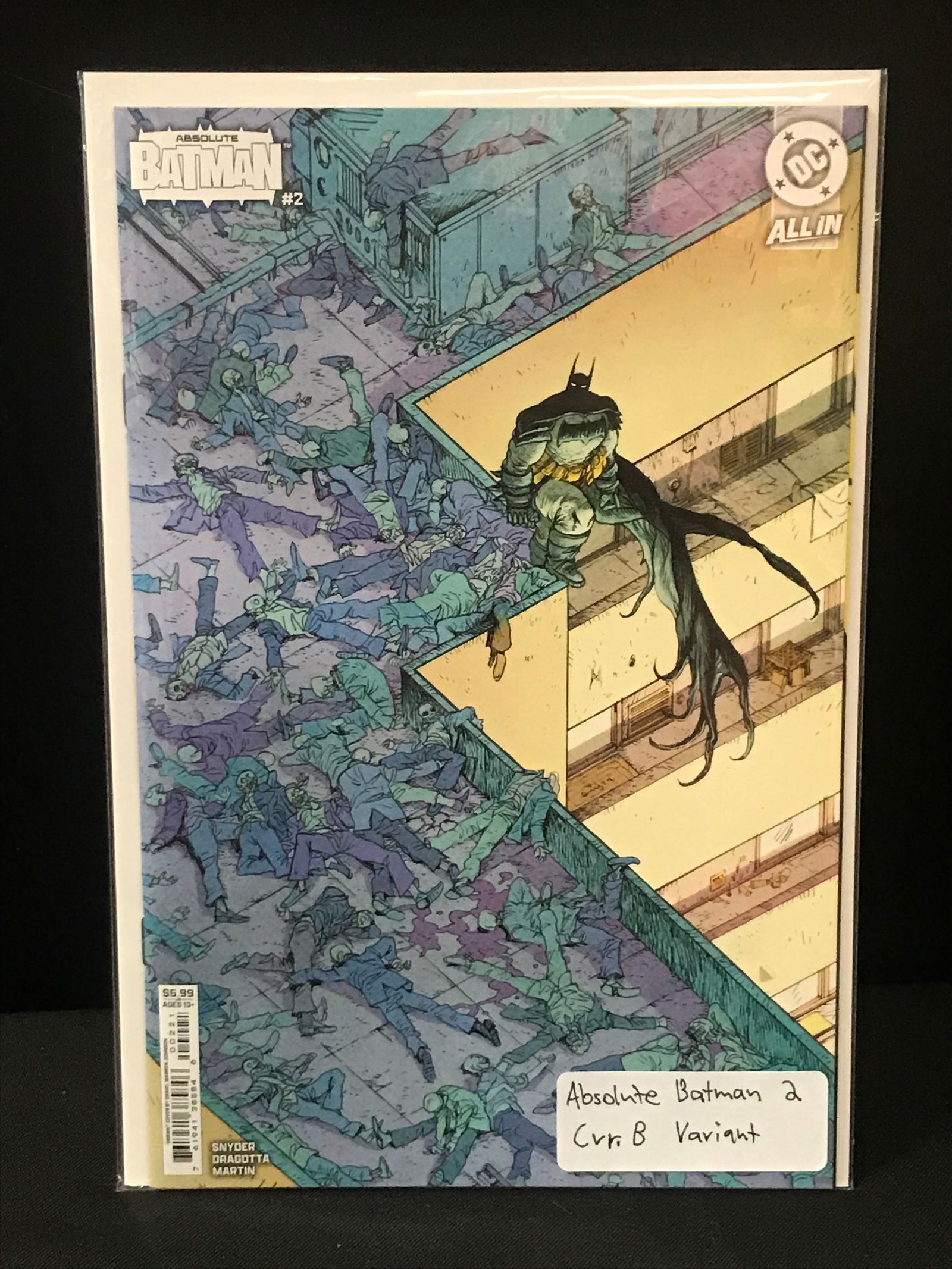 ABSOLUTE BATMAN #2 VARIANT ISSUE - DC COMICS (1 of 1)