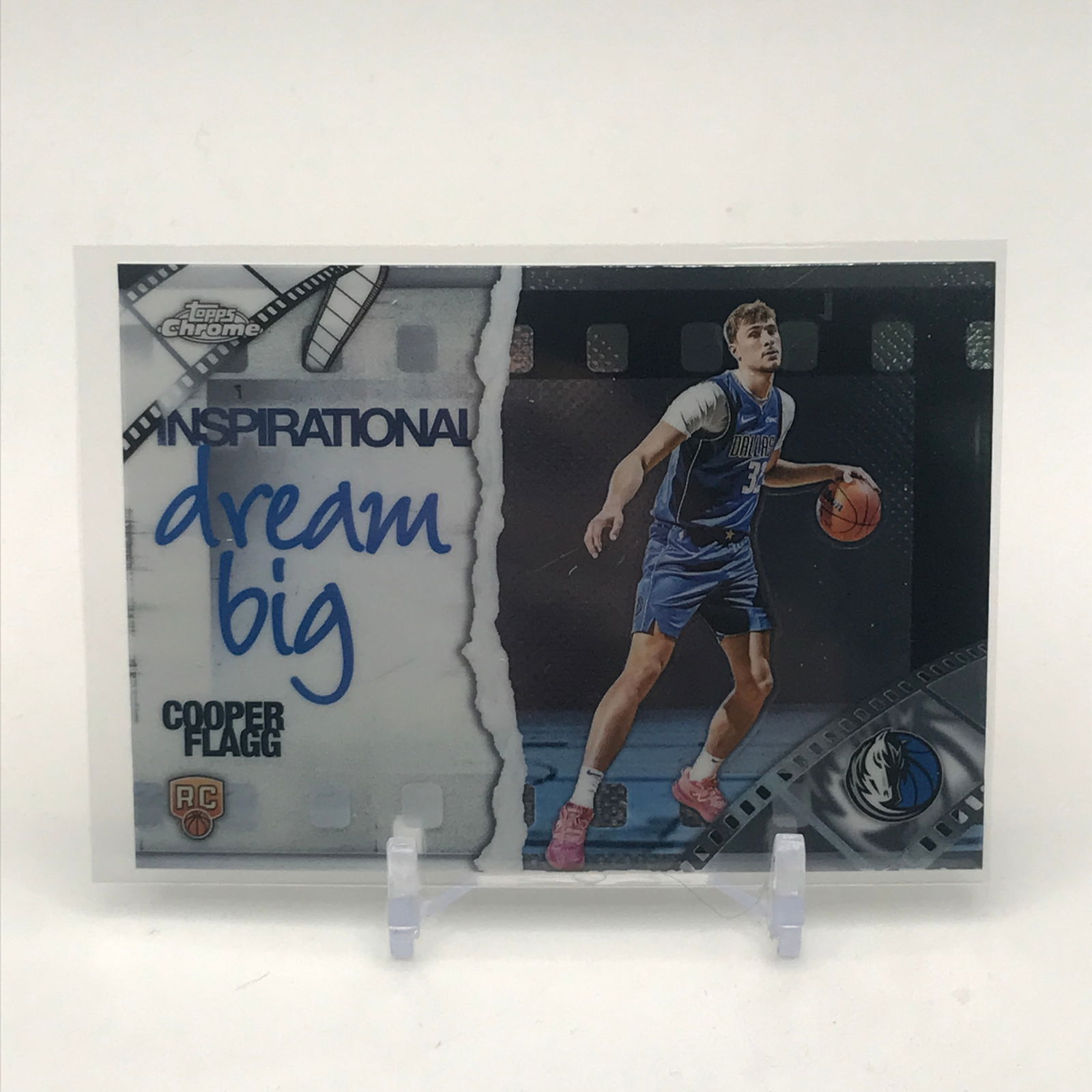 2025 TOPPS CHROME COOPER FLAGG DREAM BIG INSPIRATION ROOKIE TRADING CARD (1 of 2)