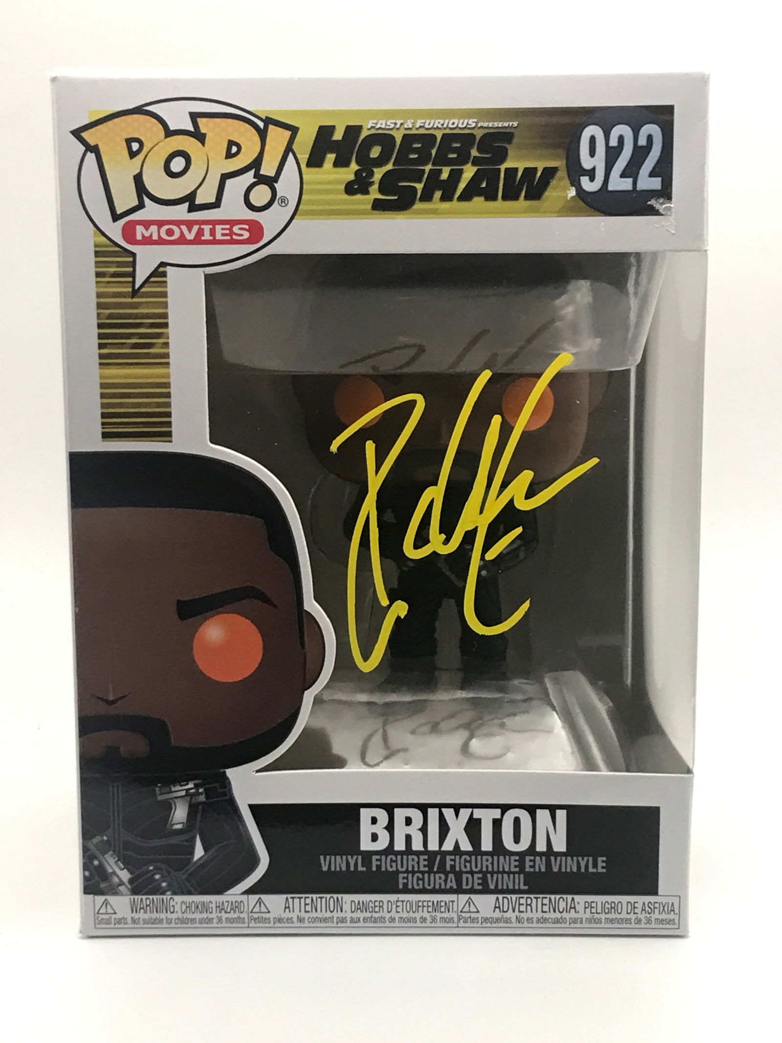 IDRIS ELBA SIGNED BRIXTON FUNKO POP - KB COA (1 of 2)