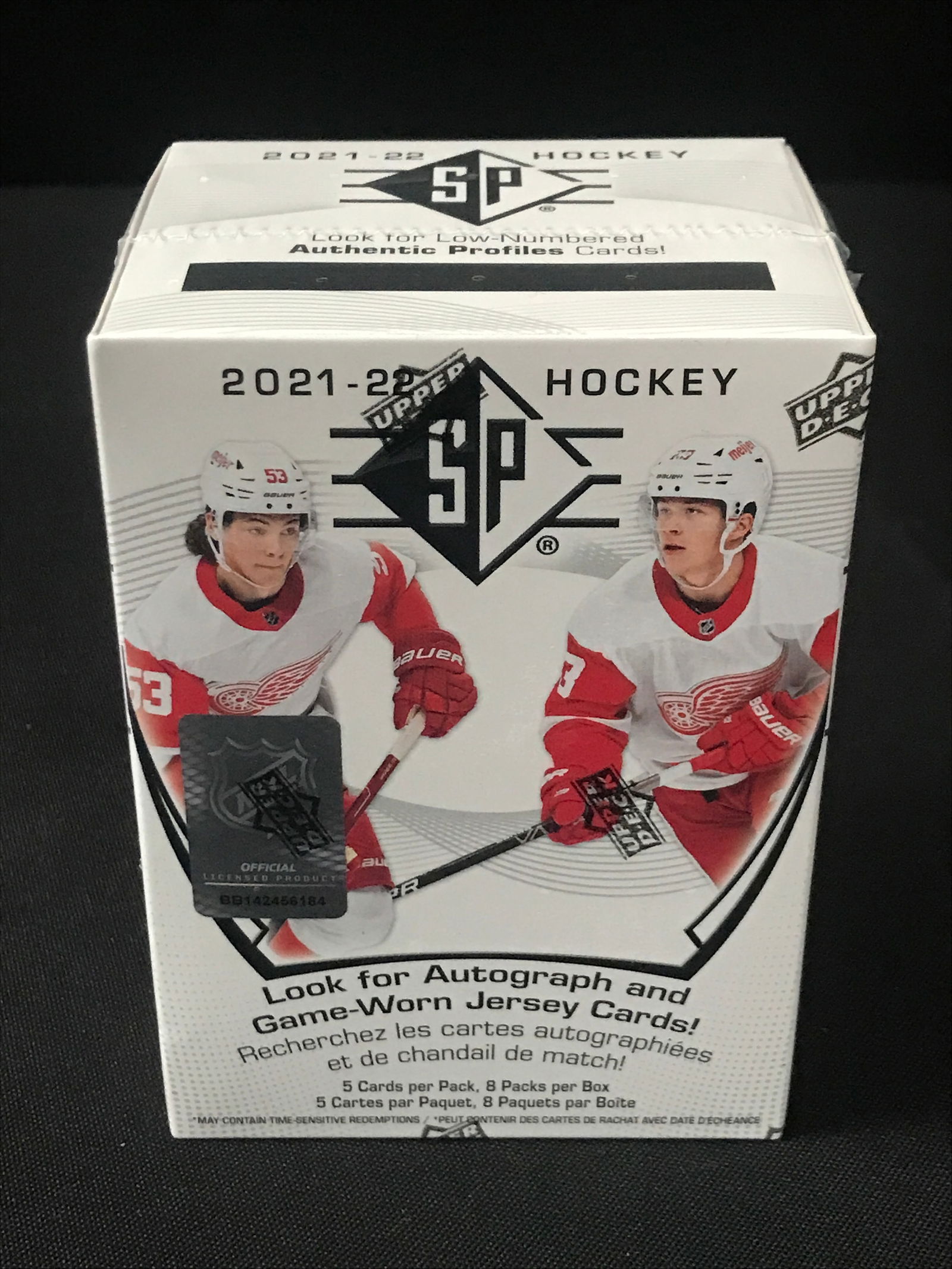 2021-22 UPPER DECK SP HOCKEY SEALED TRADING CARDS BOX (1 of 1)