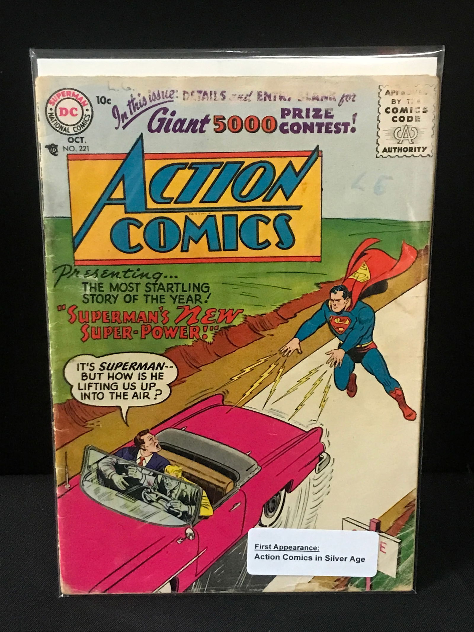 ACTION COMICS #221 - DC COMICS (1 of 1)