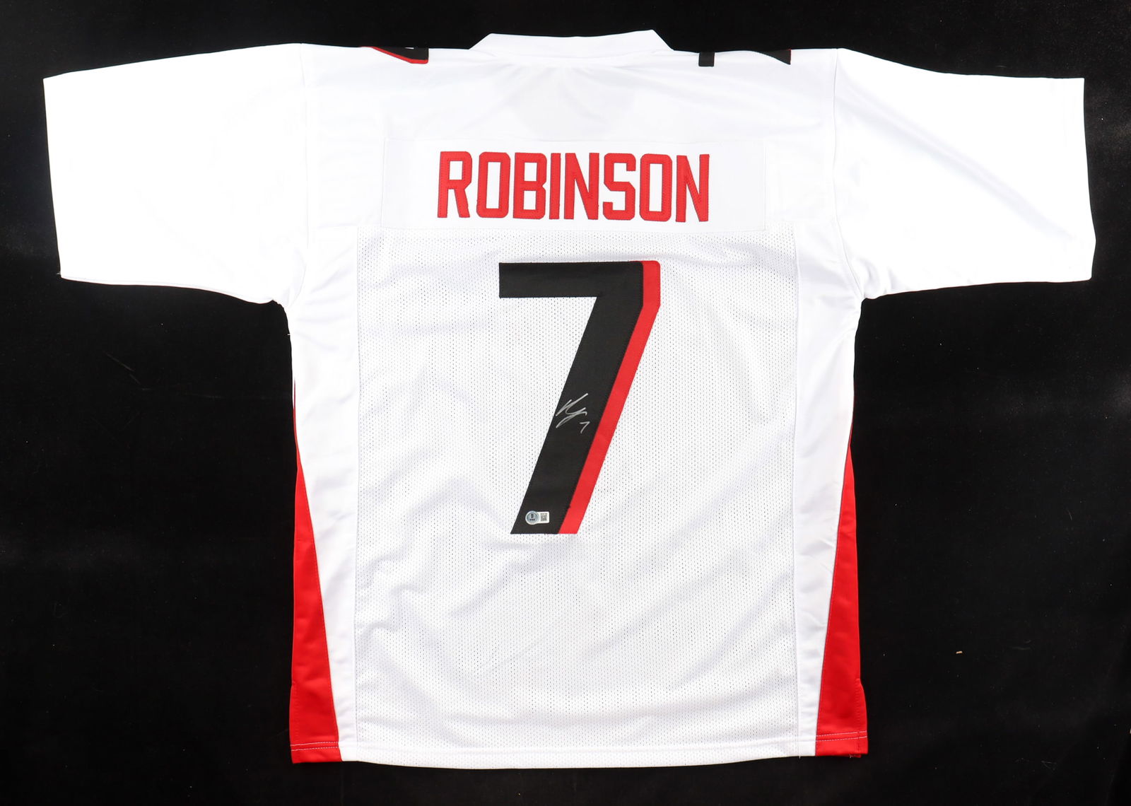 BIJAN ROBINSON SIGNED CUSTOM JERSEY - BECKETT COA (1 of 3)