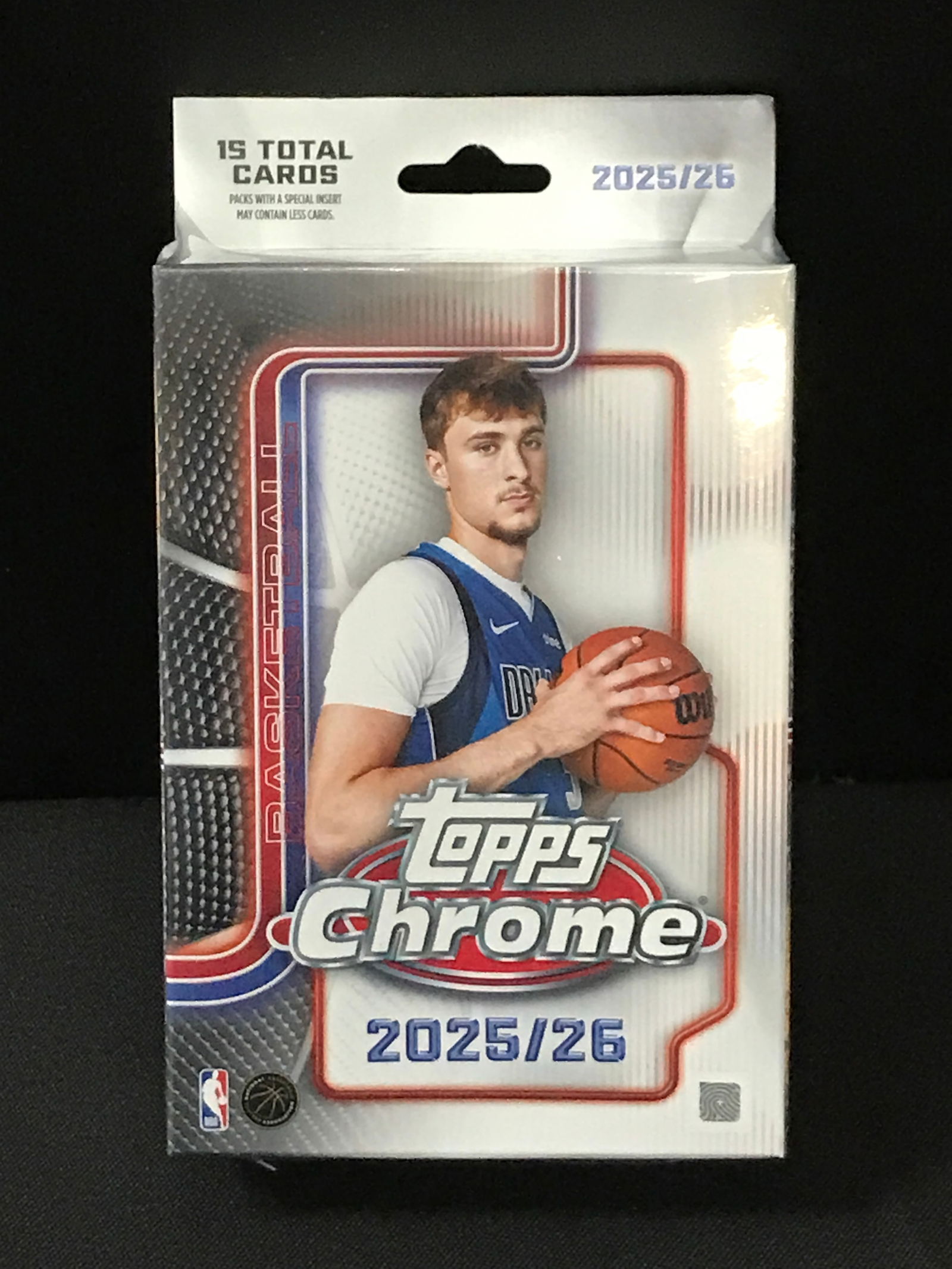 2025/26 TOPPS CHROME SEALED TRADING CARDS BOX (1 of 1)