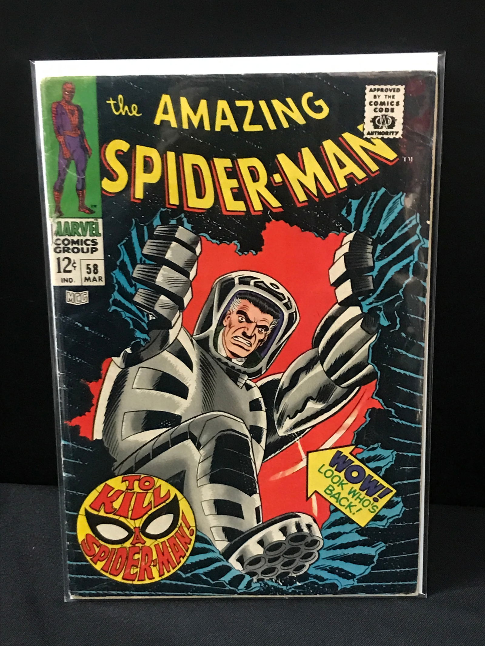 THE AMAZING SPIDERMAN #58 - MARVEL COMICS (1 of 1)