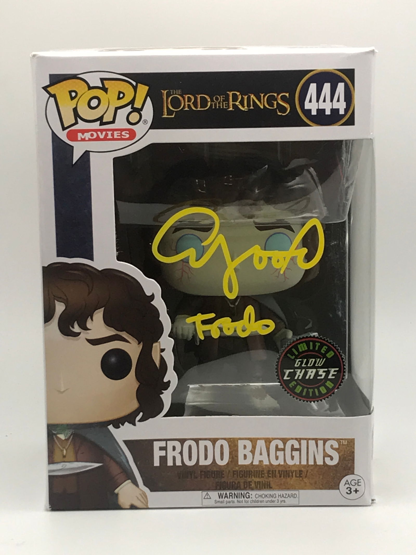 ELIJAH WOOD SIGNED FRODO FUNKO POP - WWOC COA: Prices are in Canadian dollars