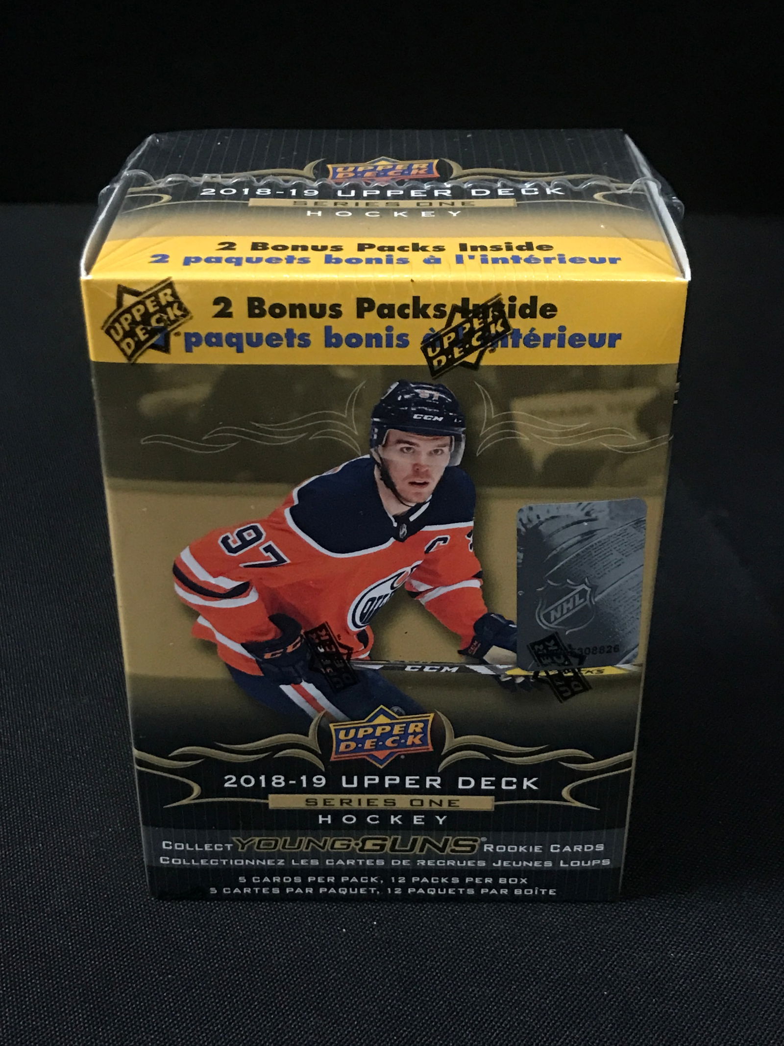 2018-19 UPPER DECK SERIES ONE SEALED TRADING CARDS BOX (1 of 1)