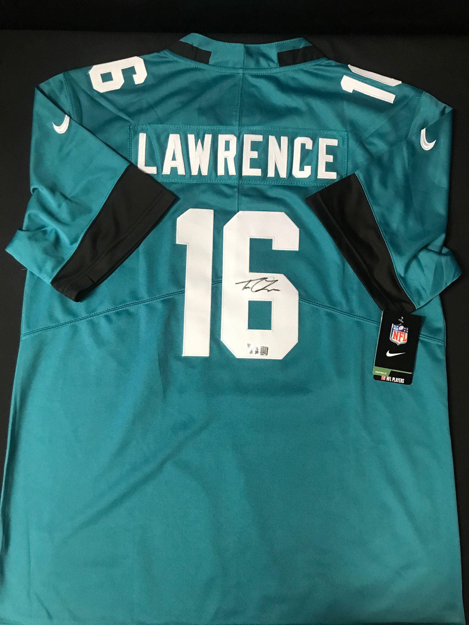 TREVOR LAWRENCE SIGNED JACKSONVILLE JAGUARS CUSTOM JERSEY - ACE COA (1 of 3)