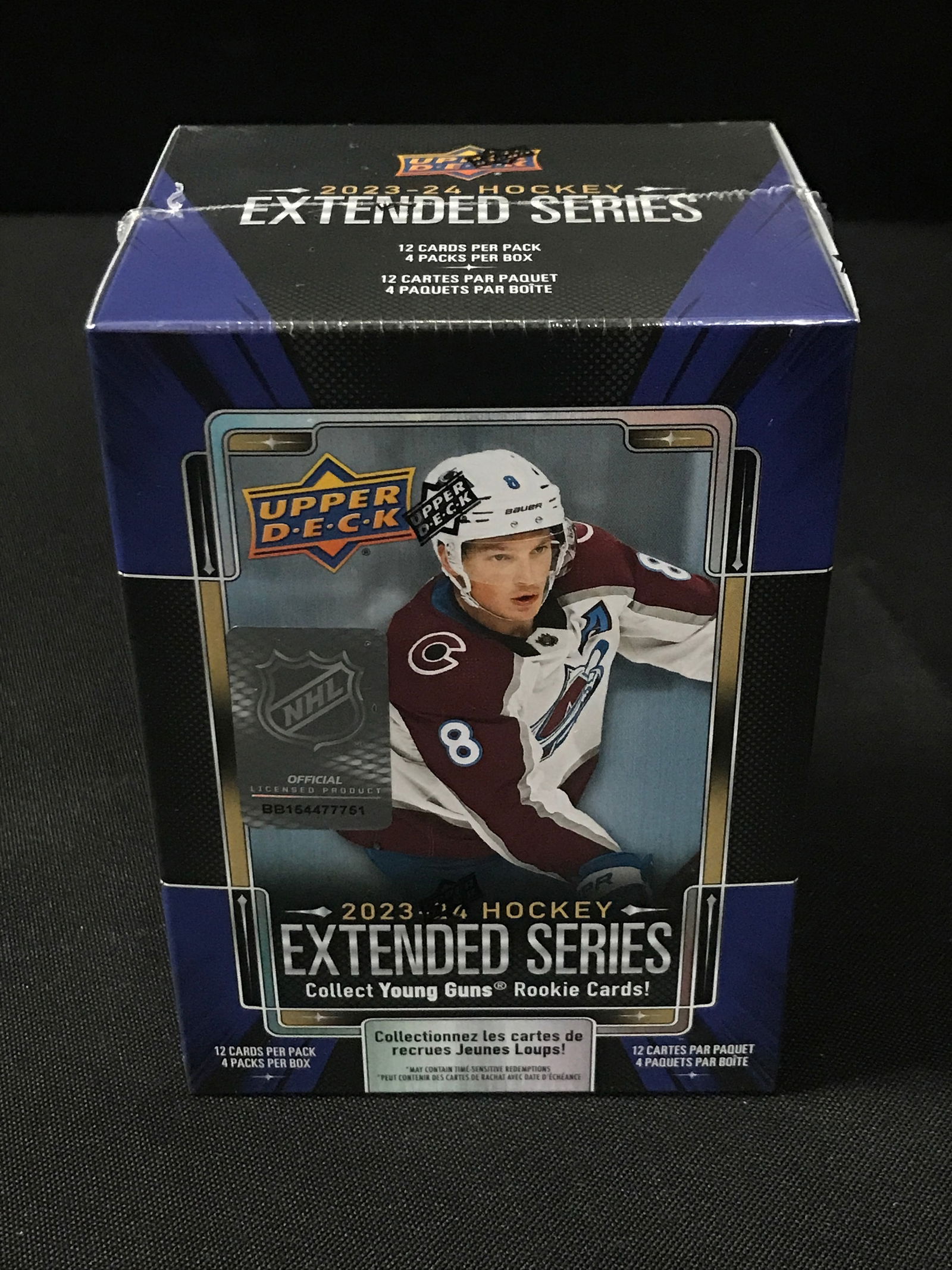 2023-24 UPPER DECK HOCKEY EXTENDED SERIES SEALED TRADING CARDS BOX (1 of 1)