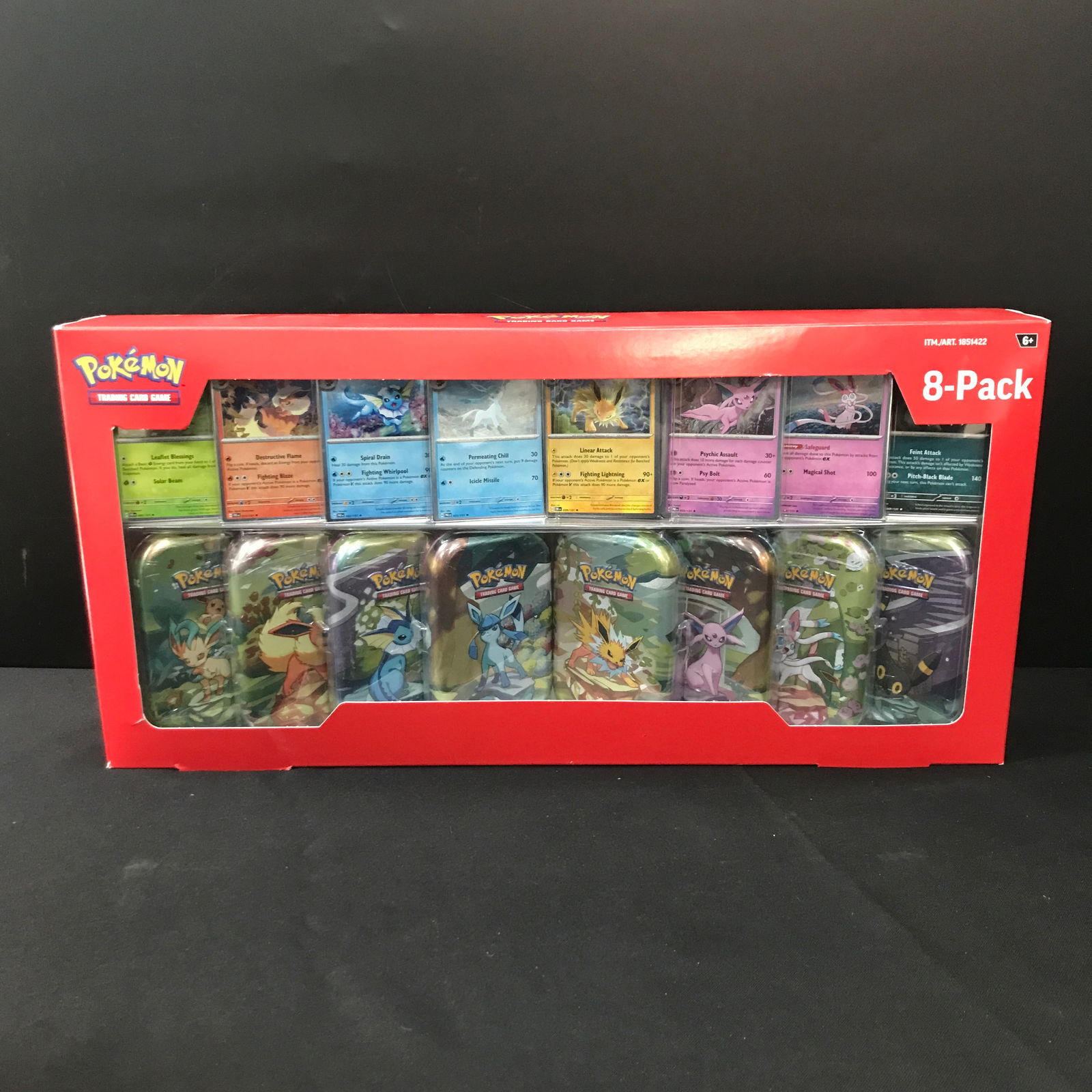 POKEMON TCG 8 PACK SEALED TINS (1 of 1)