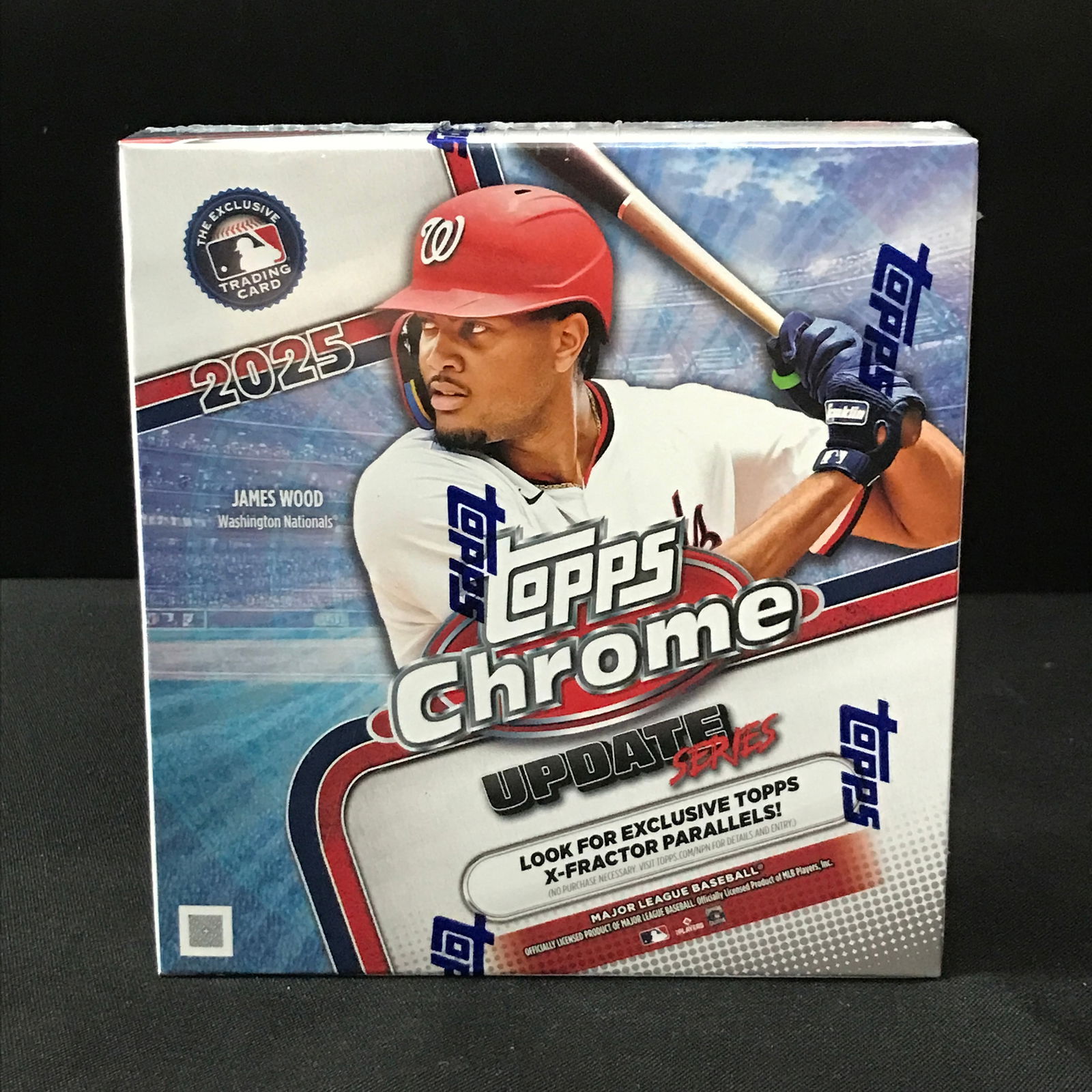 2025 TOPPS CHROME UPDATE SERIES SEALED TRADING CARDS BOX (1 of 1)