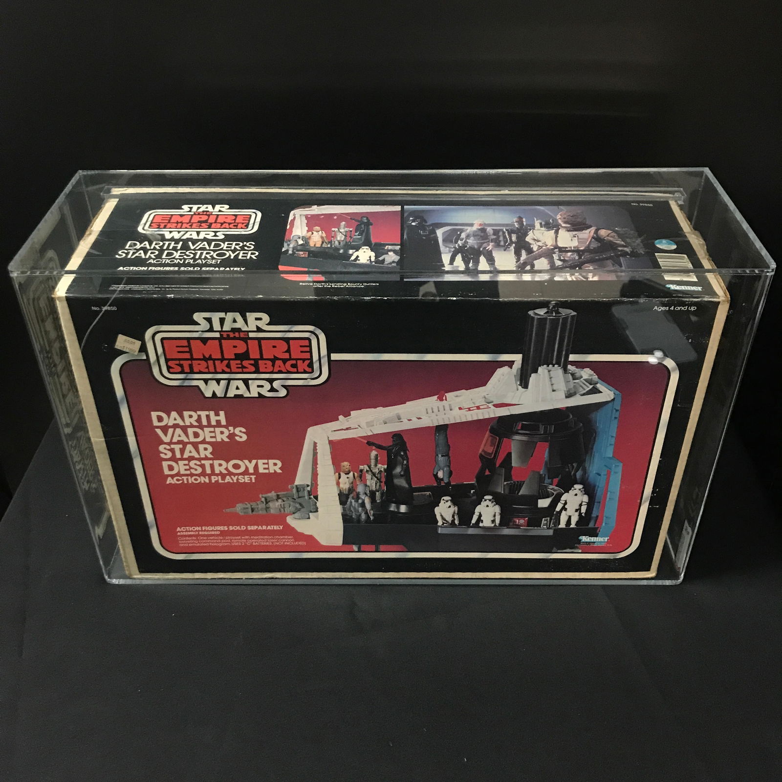 1980 KENNER Star Wars VADER'S STAR DESTROYER IN ORIGINAL BOX - AFA GRADE 80 (1 of 3)