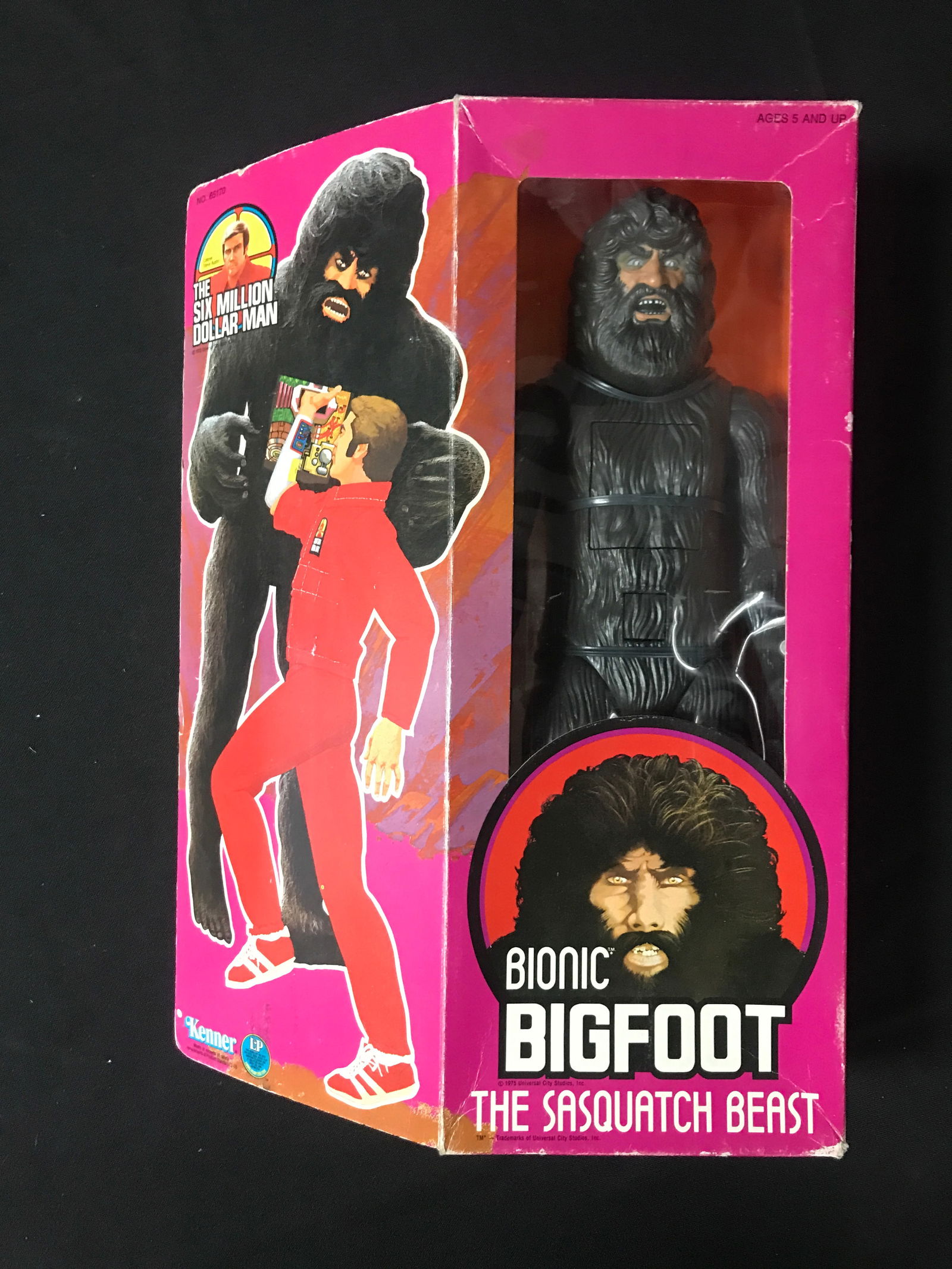 1970'S BIONIC BIGFOOT THE SASQUATCH BEAST ACTION FIGURE (SIX MILLION DOLLAR MAN) - IN ORIGINAL BOX (1 of 2)