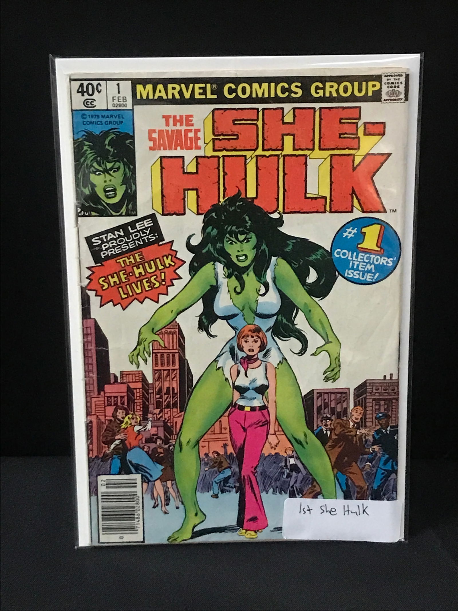 THE SAVAGE SHE HULK #1 1SR SHE HULK - MARVEL COMICS (1 of 1)