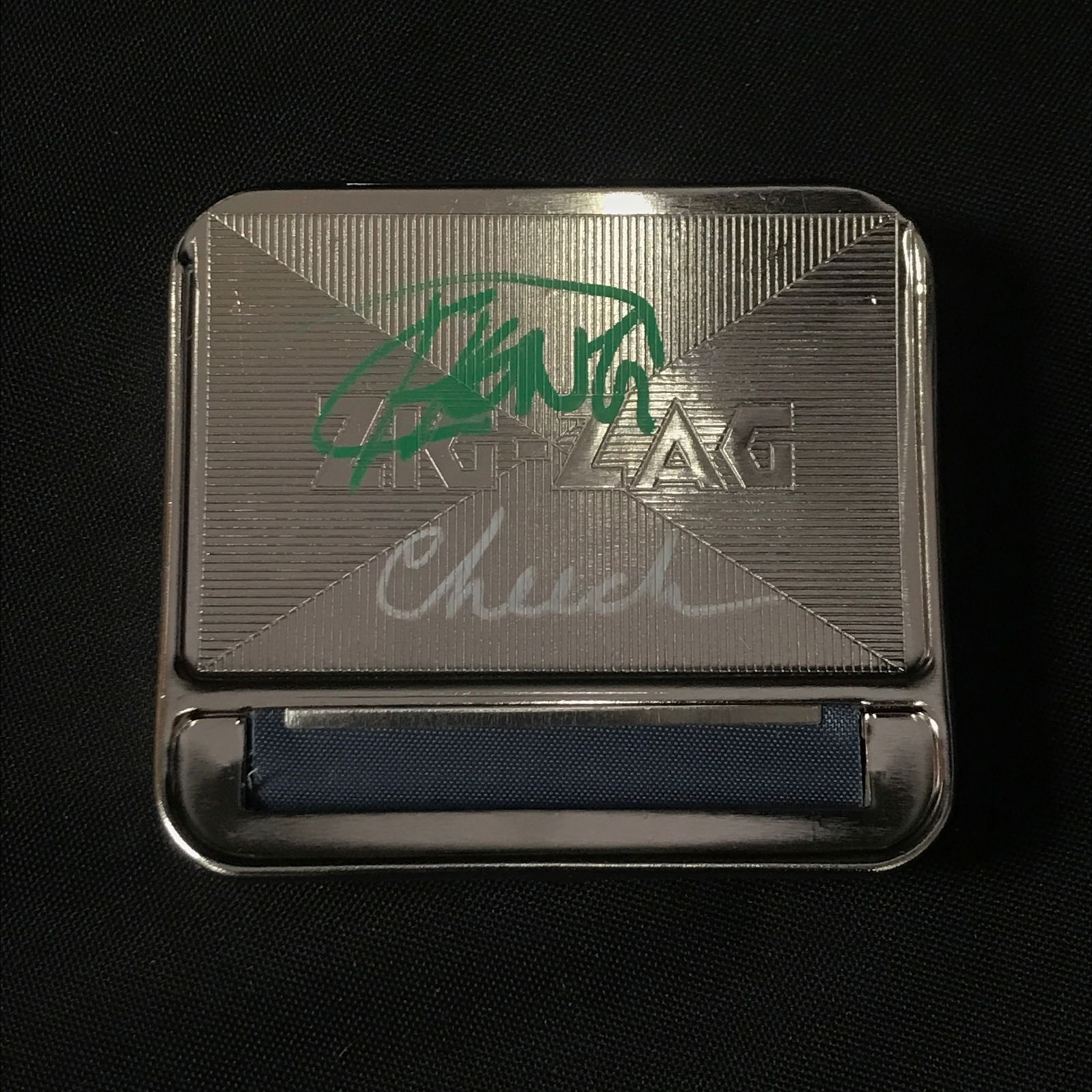 CHEECH AND CHONG SIGNED ROLLING TIN - KB COA: Prices are in Canadian dollars